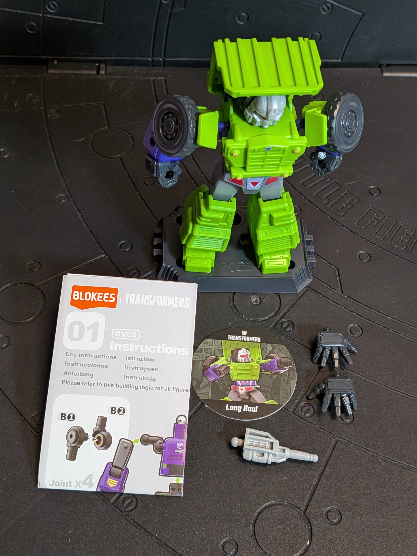 Blokees - Transformers Galaxy Version 02 - Long Haul (~10-12cm)