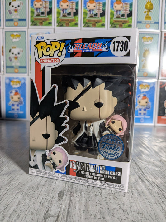 Funko pop 1730 : Kenpachi Zaraki with Yashiru Kusajishi