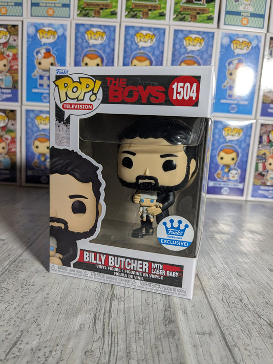 Funko pop The Boys #1504 - Billy Butcher with Laser Baby (NMG)