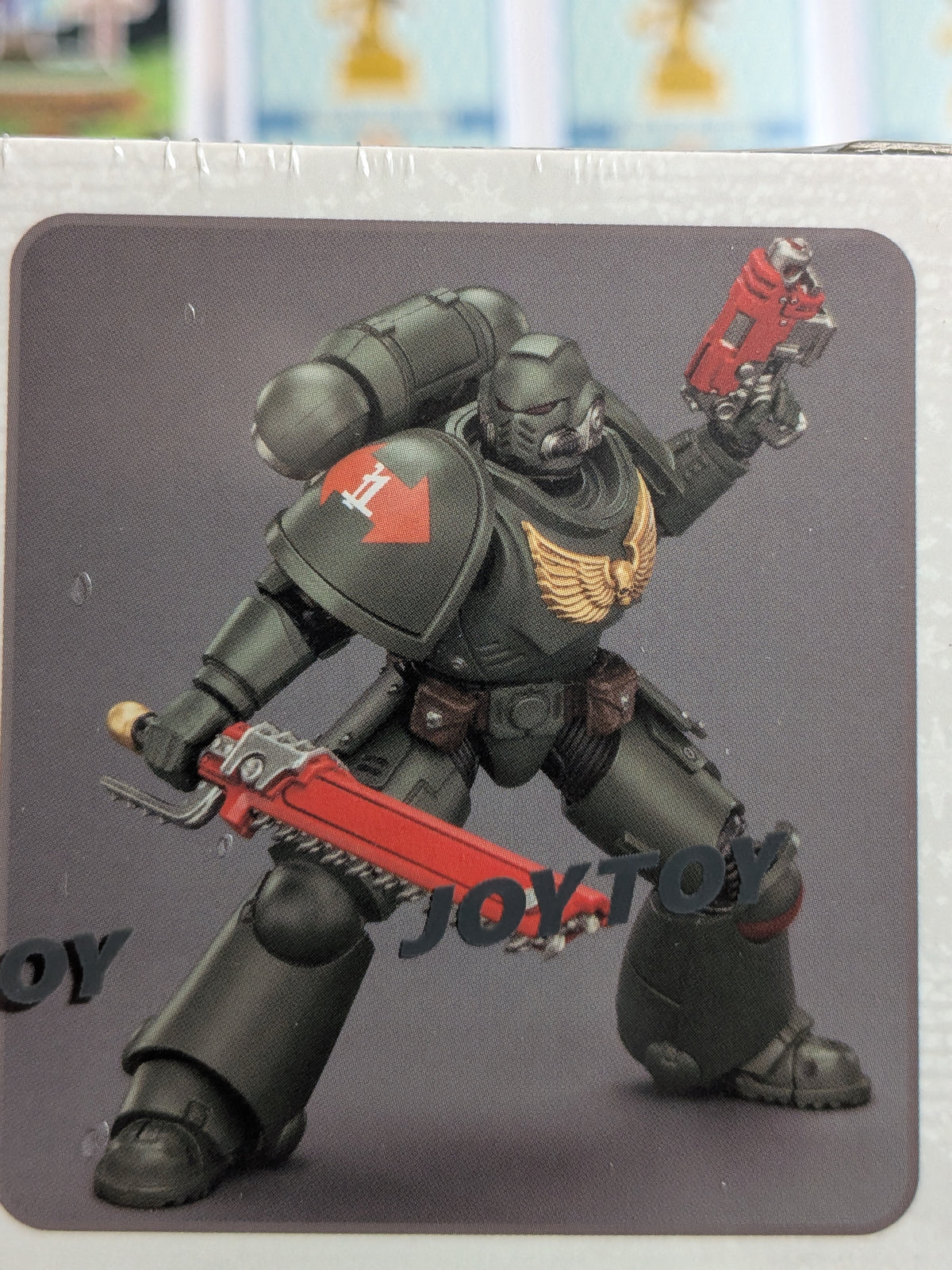 JoyToy Warhammer 40k - Space Marines Dark Angels Intercessor (12.3cm)