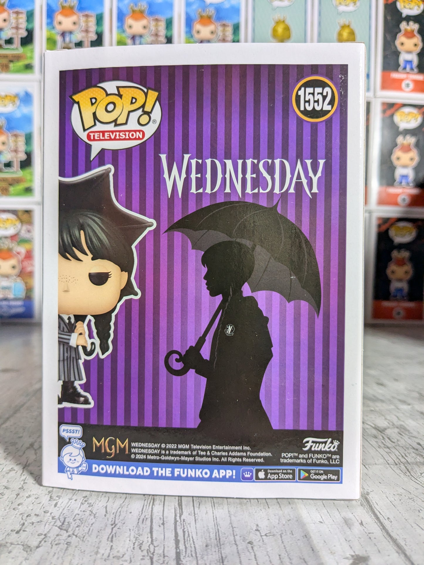 Funko pop 1552 : Wednesday Addams