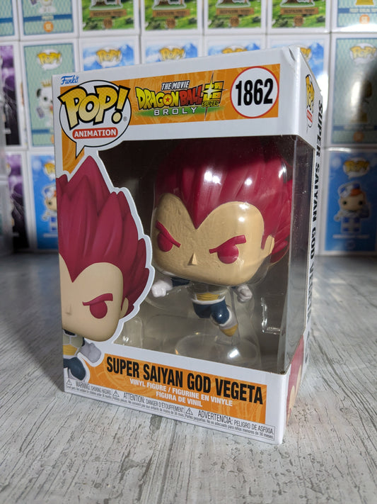 Funko pop 1868 - Super Saiyan God Vegeta