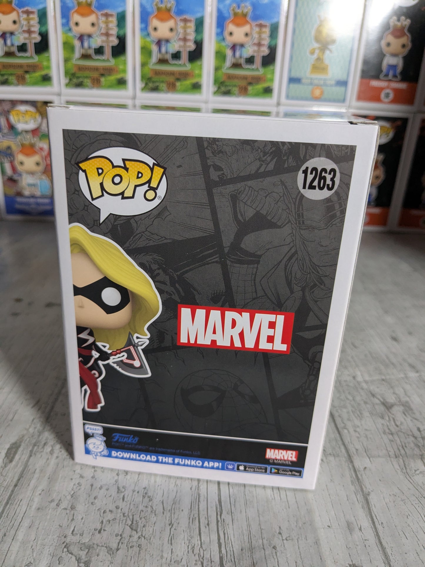 Funko pop 1263 : Captain Marvel (SC2023)