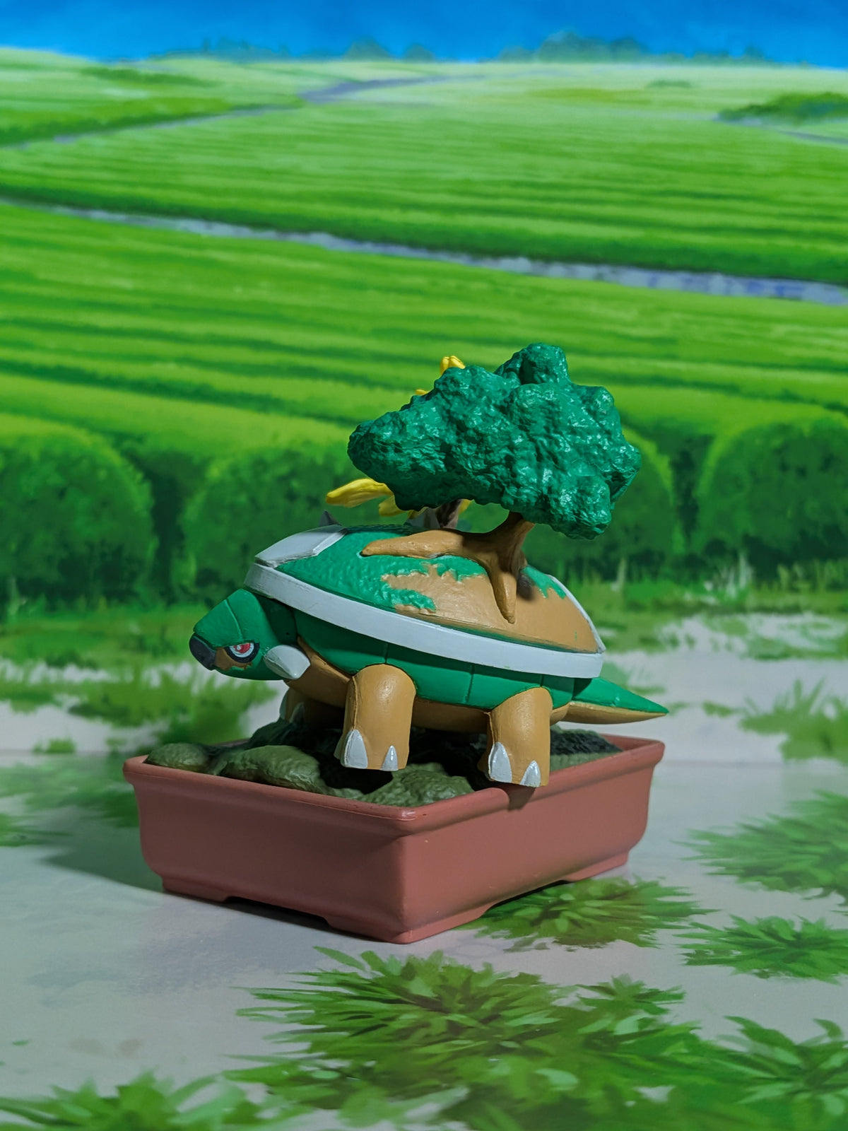 Re-Ment Pokémon - Torterra / Dodaitose - Pocket Bonsai 3