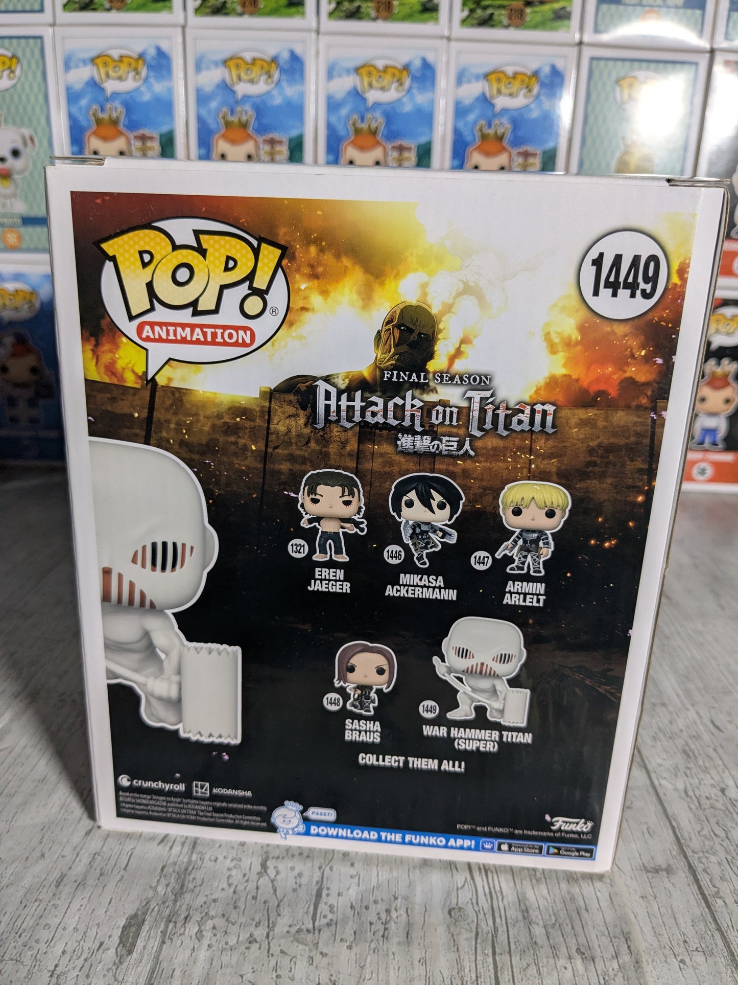 Funko pop 1449 : Warhammer Titan (Glow/Opened Box)