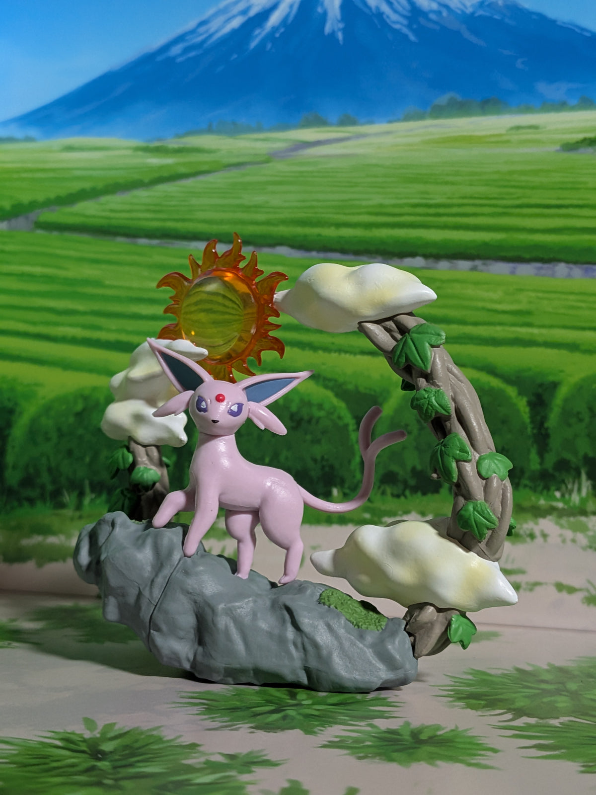 Re-Ment Pokémon - Espeon - Diorama circolare