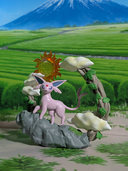 Re-Ment Pokémon - Mentali / Espeon - Circular Diorama