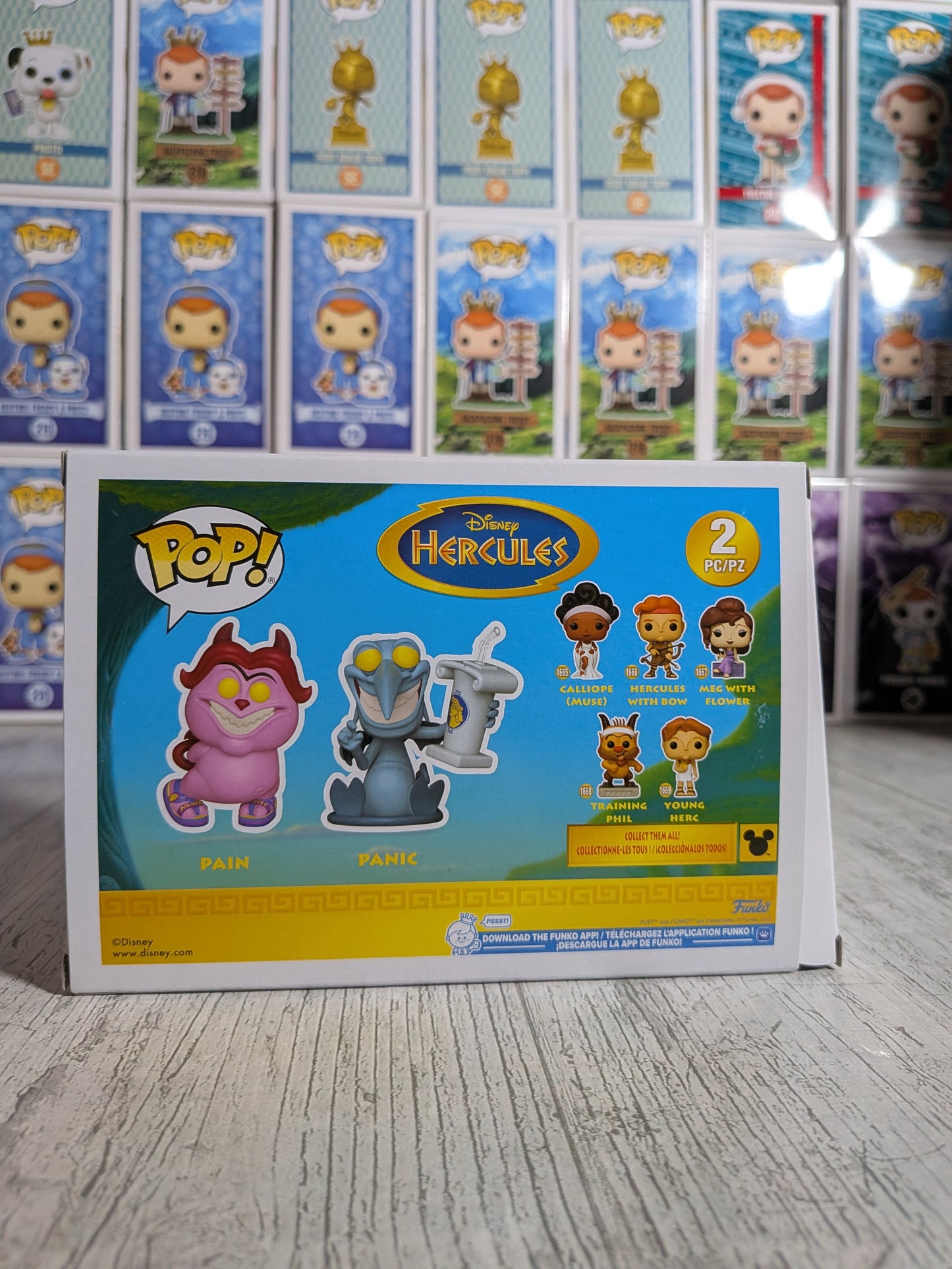 Funko Pop Disney Hercules - Pain & Panic