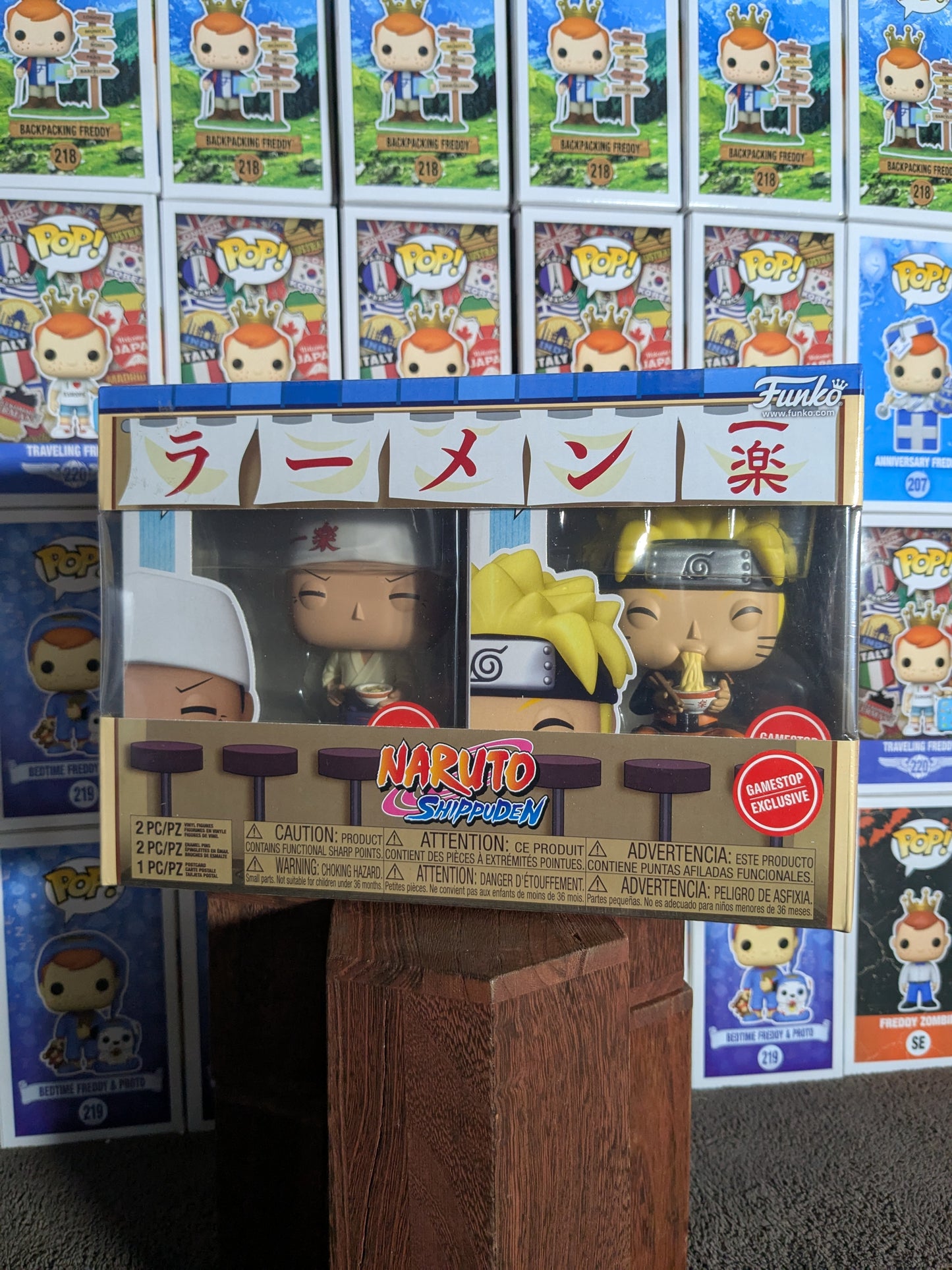 Funko pop : Naruto Shippuden Collector Box (GameStop)