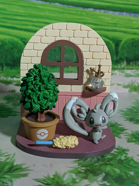 Re-Ment Pokémon - Chinchidou / Minccino - DesQ Relaxing Home