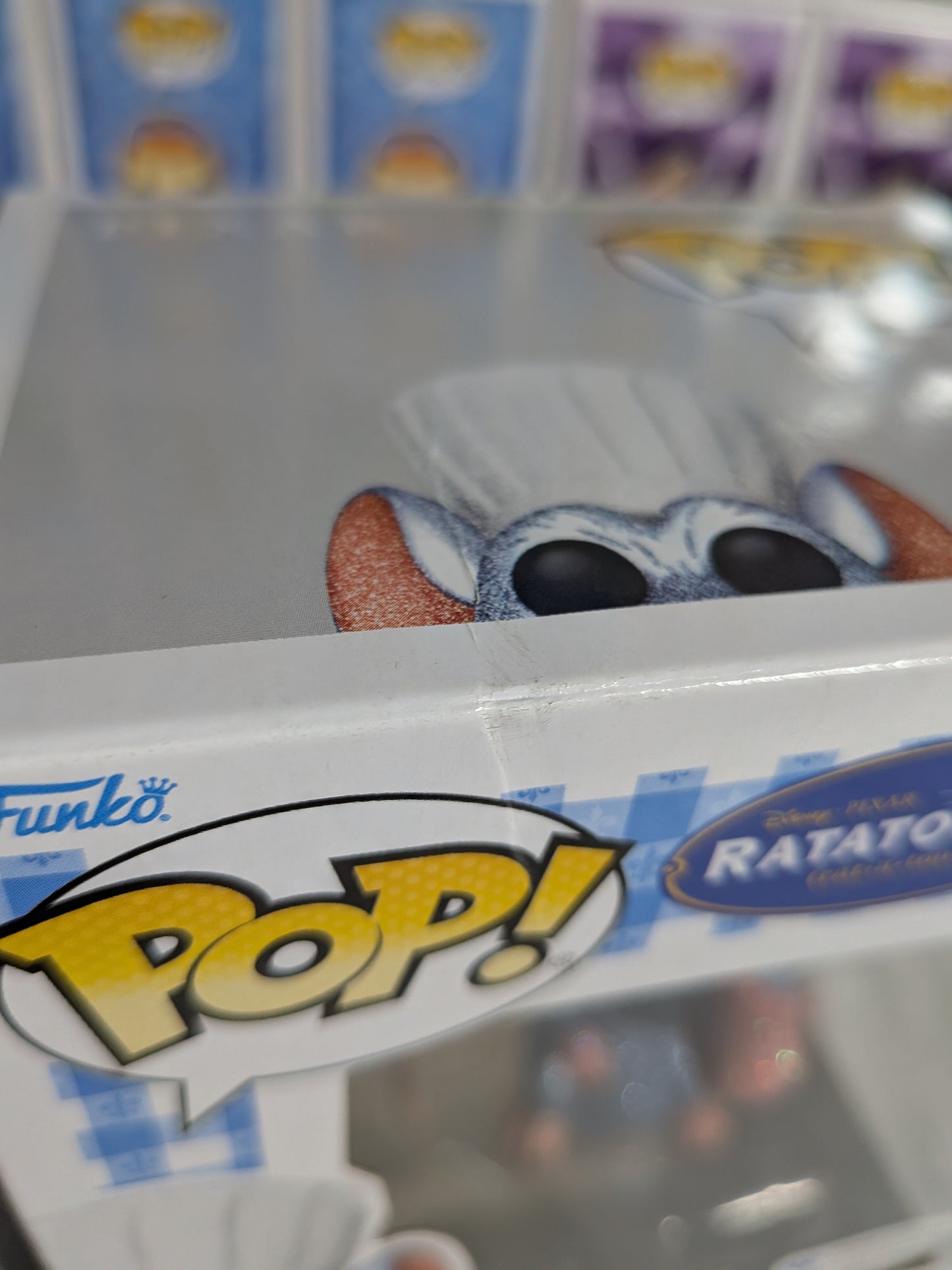 Funko pop Disney #1201 - Remy (Funko x Loungefly/3000 pezzi/diamante/scatola danneggiata)