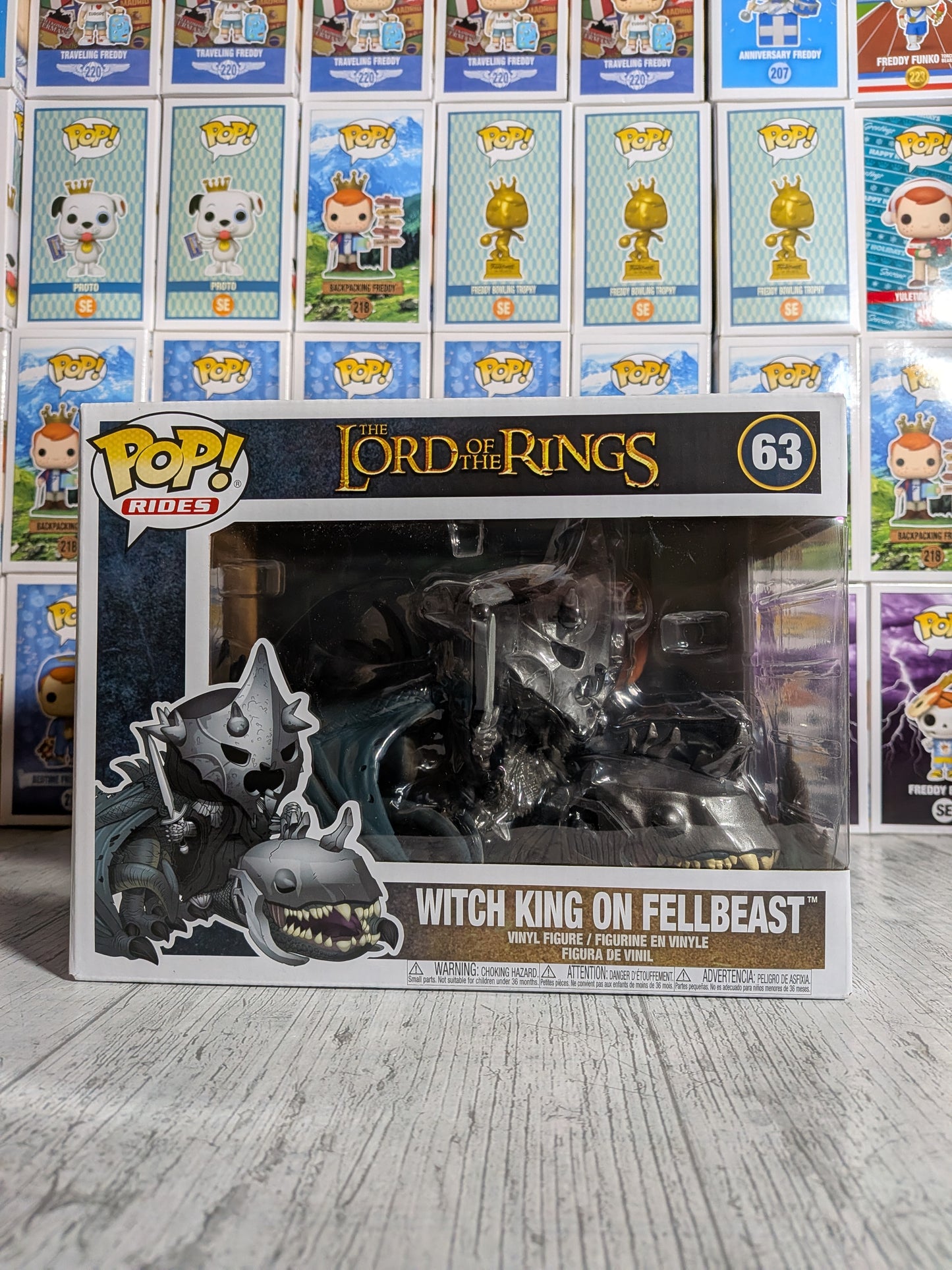 Funko Pop Der Herr der Ringe #63 – Hexenkönig auf geflügeltem Untier