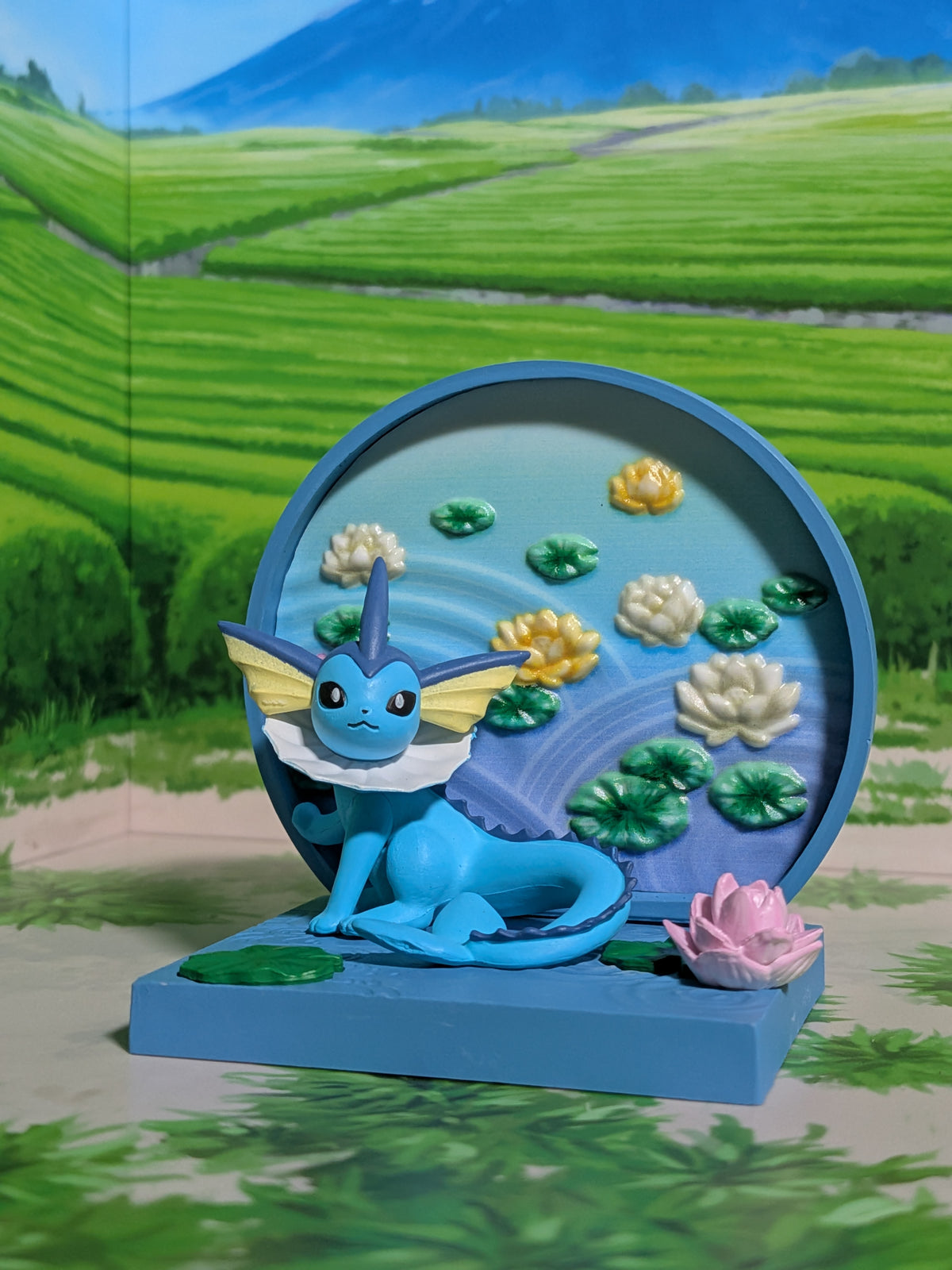 Re-Ment Pokémon - Aquali / Vaporeon - Japanese Style Window