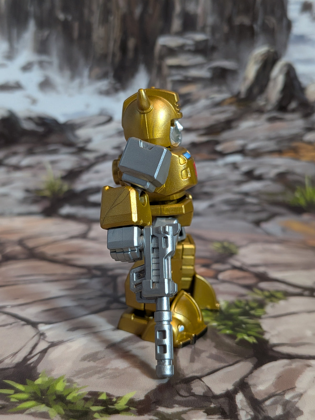 Blokees - Transformers Galaxy Shining (DV01) - Brilliant Bumblebee (~4-6cm)