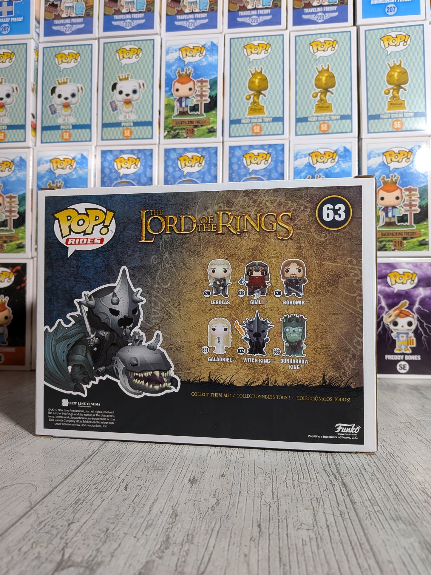Funko Pop Der Herr der Ringe #63 – Hexenkönig auf geflügeltem Untier