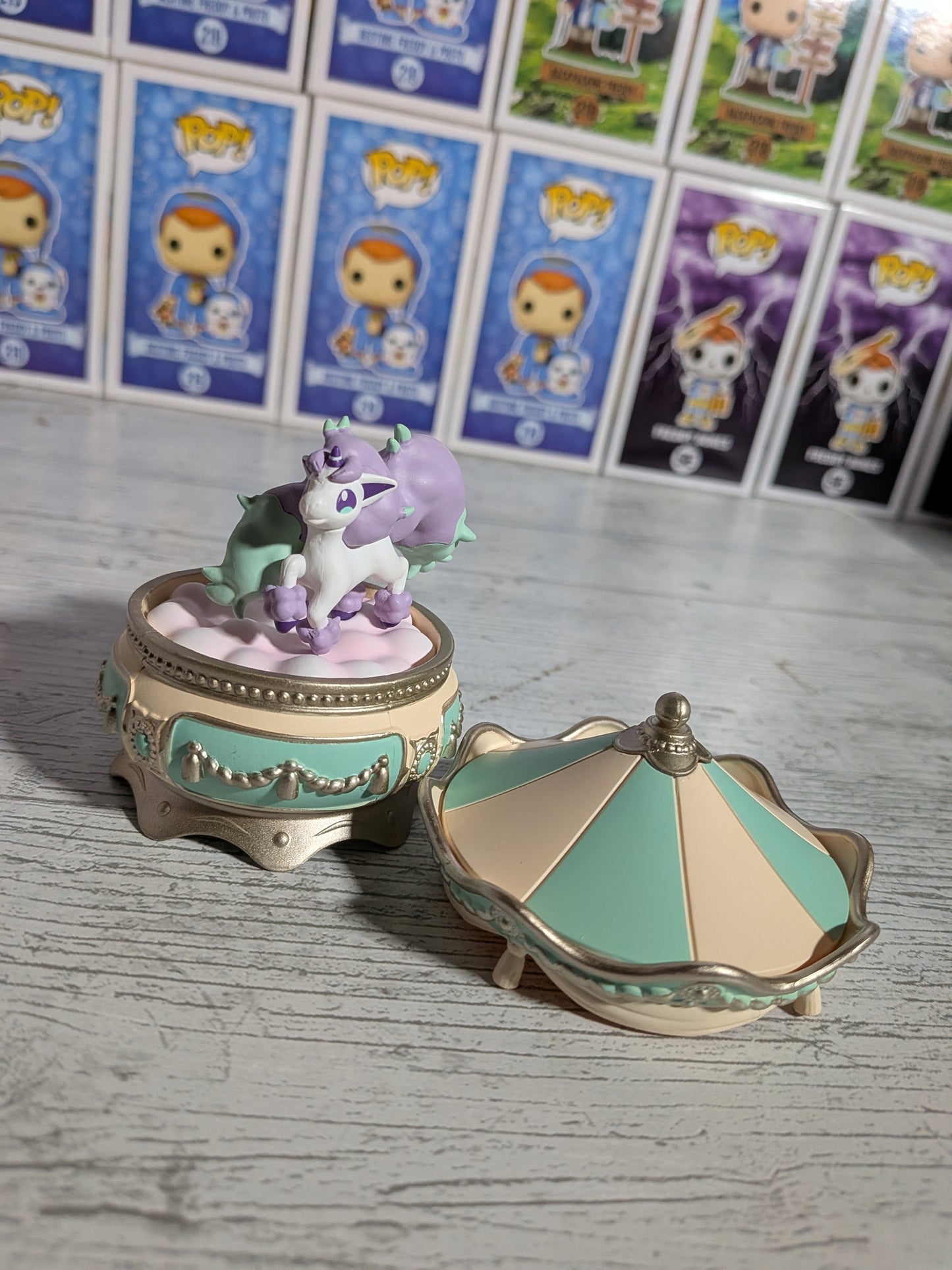 Re-Ment Pokémon - Ponyta de Galar - Romantic Collection