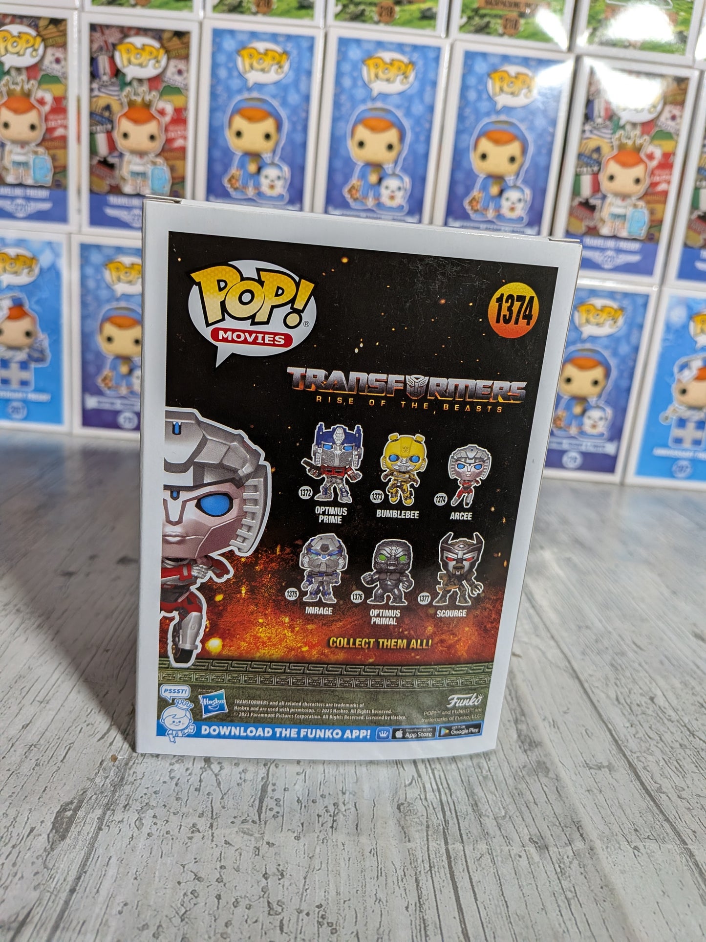 Funko pop Transformers Rise of the Beasts #1374 - Arcee