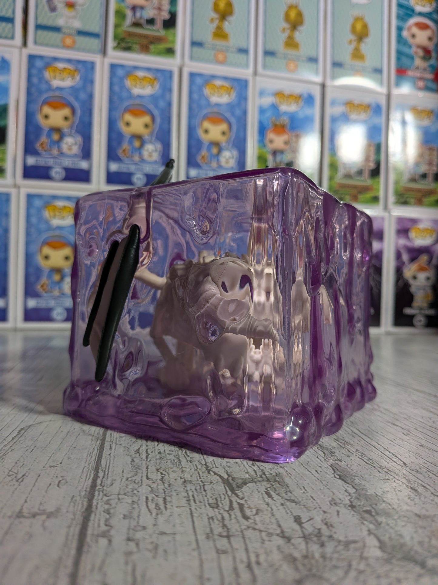 Funko Pop Games Dungeons &amp; Dragons #1069 - Gelatinewürfel mit Dracolich (Leuchtend/Geöffnet/Beschädigtes Plastik)