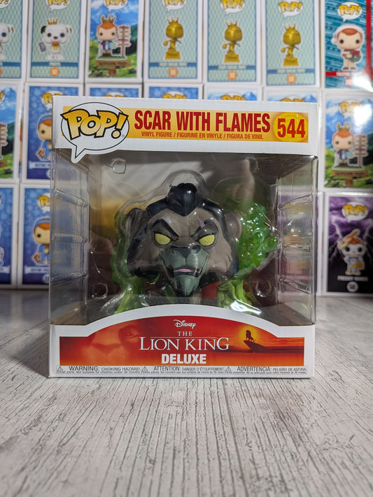 Funko Pop Disney #544 - Scar with Flames