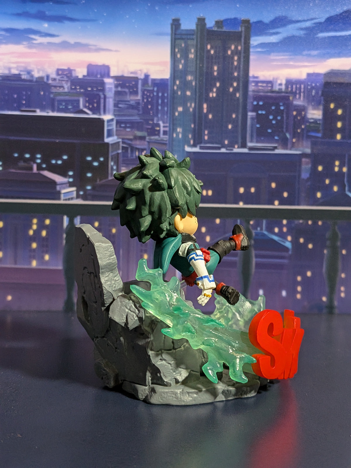 Re-Ment My Hero Academia : Desktop Heroes 2nd Mission - Izuku Midoriya