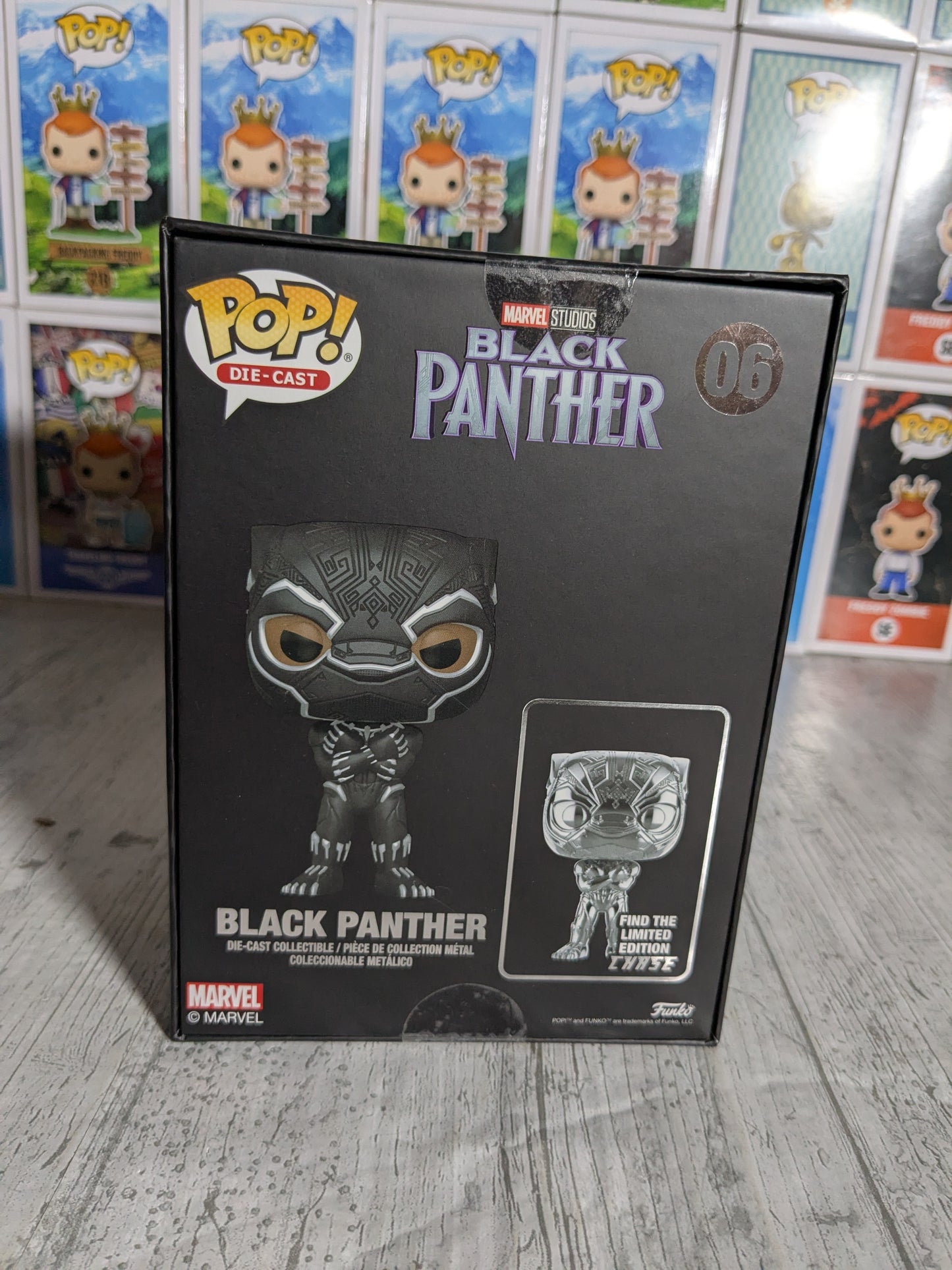 Funko pop 06 - Black Panther Die-Cast