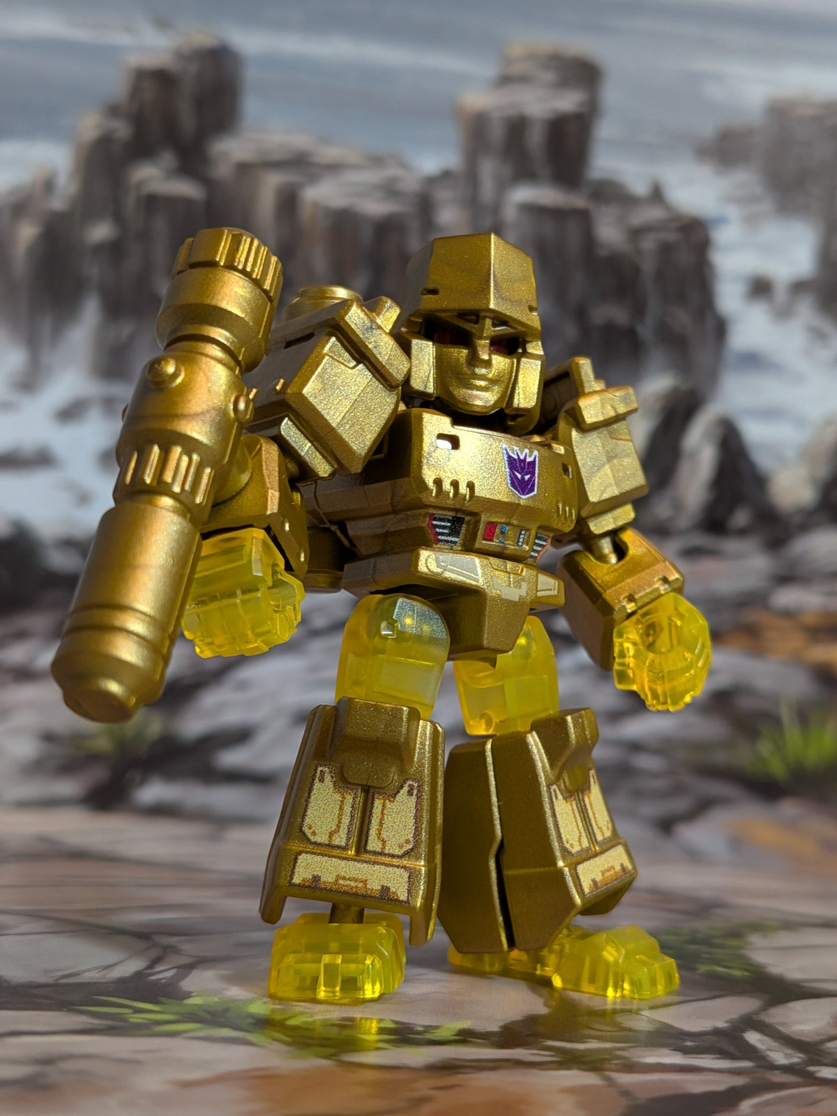Blokees - Transformers Heavy Metal War (DV03) - Brilliant Megatron (~4-6cm)