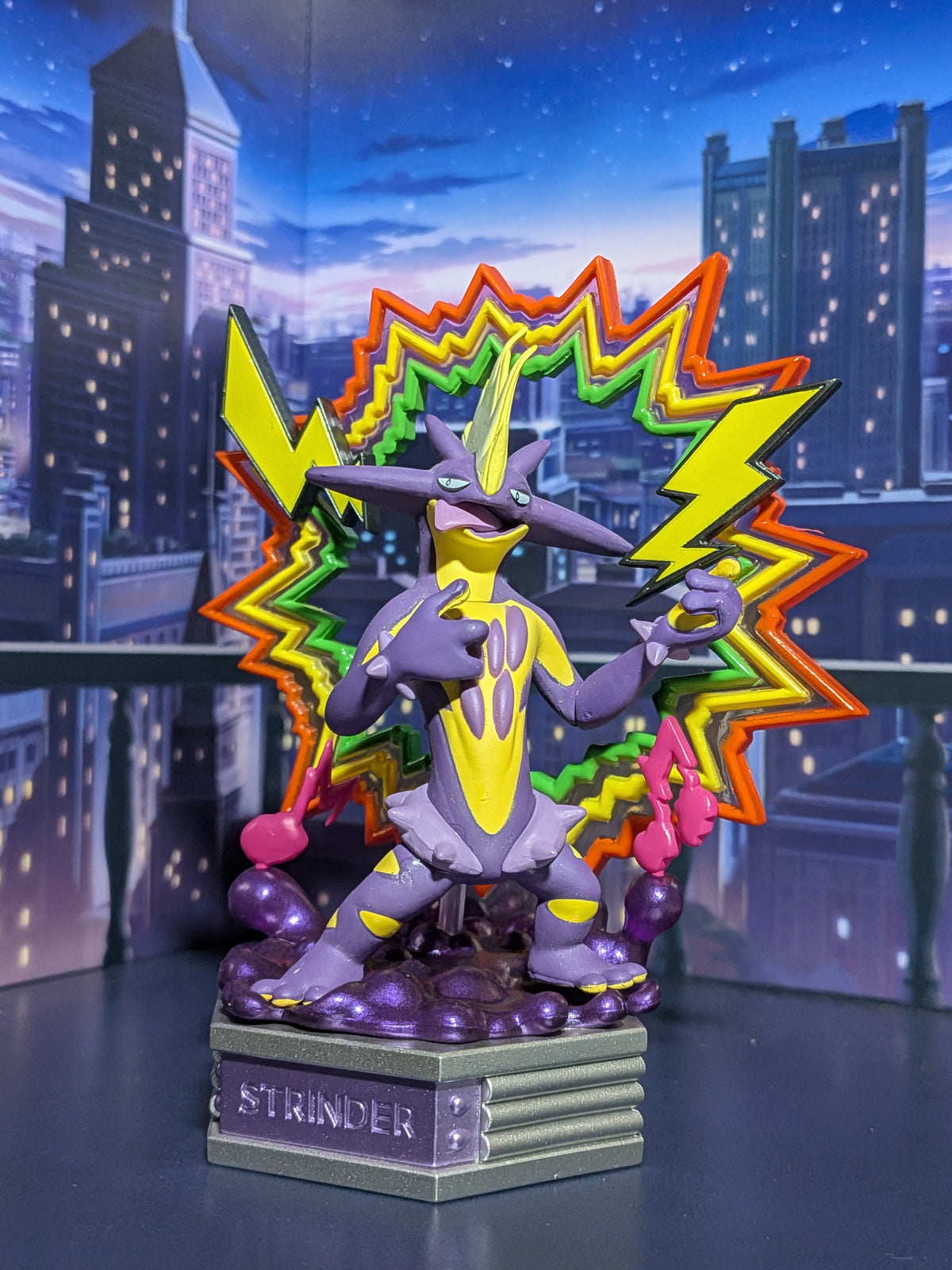 Re-Ment Pokémon - Salarsen / Toxtricity - Neon Party
