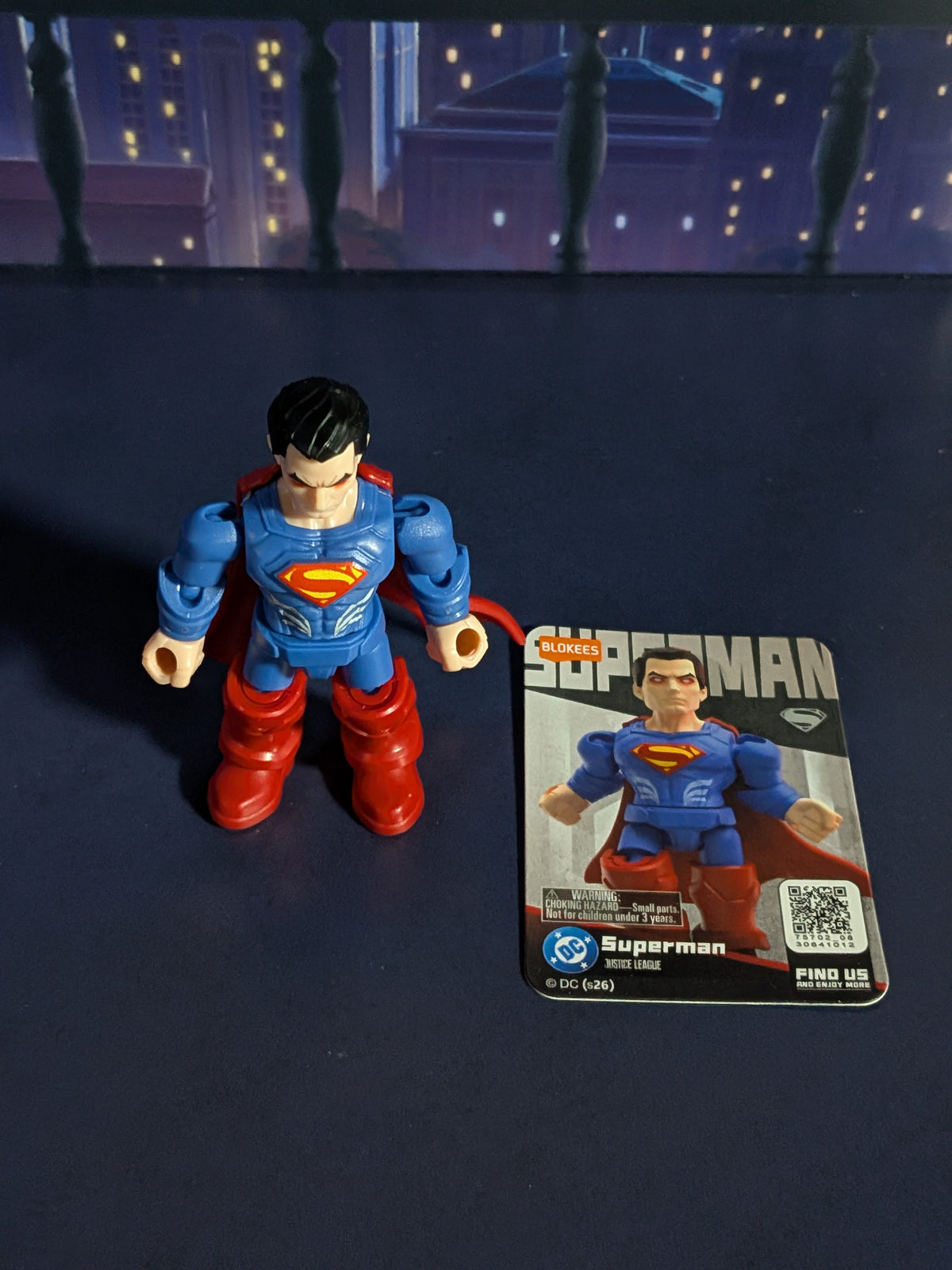 Blokees - DC Hero: Justice League Defender Version 02 - Superman (4-6cm circa)