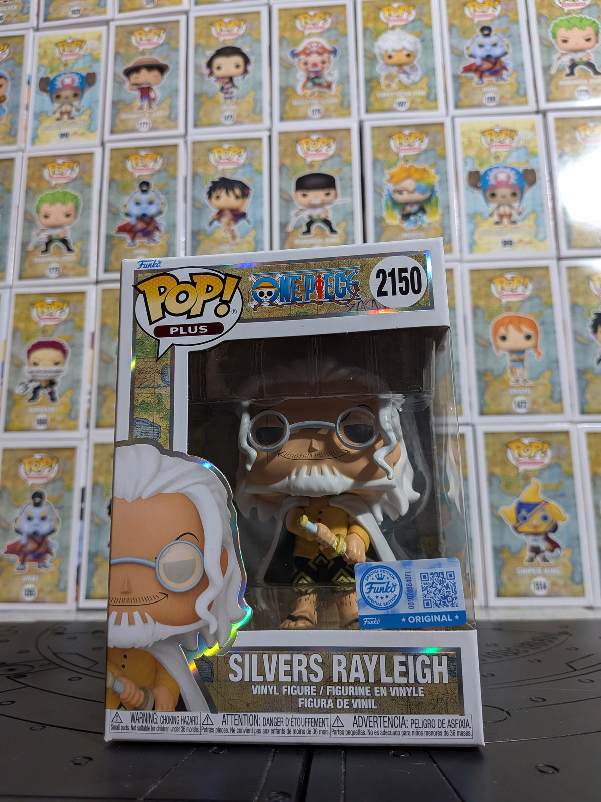 Funko Pop! Plus One Piece #2150 - Silvers Rayleigh (Special Edition)