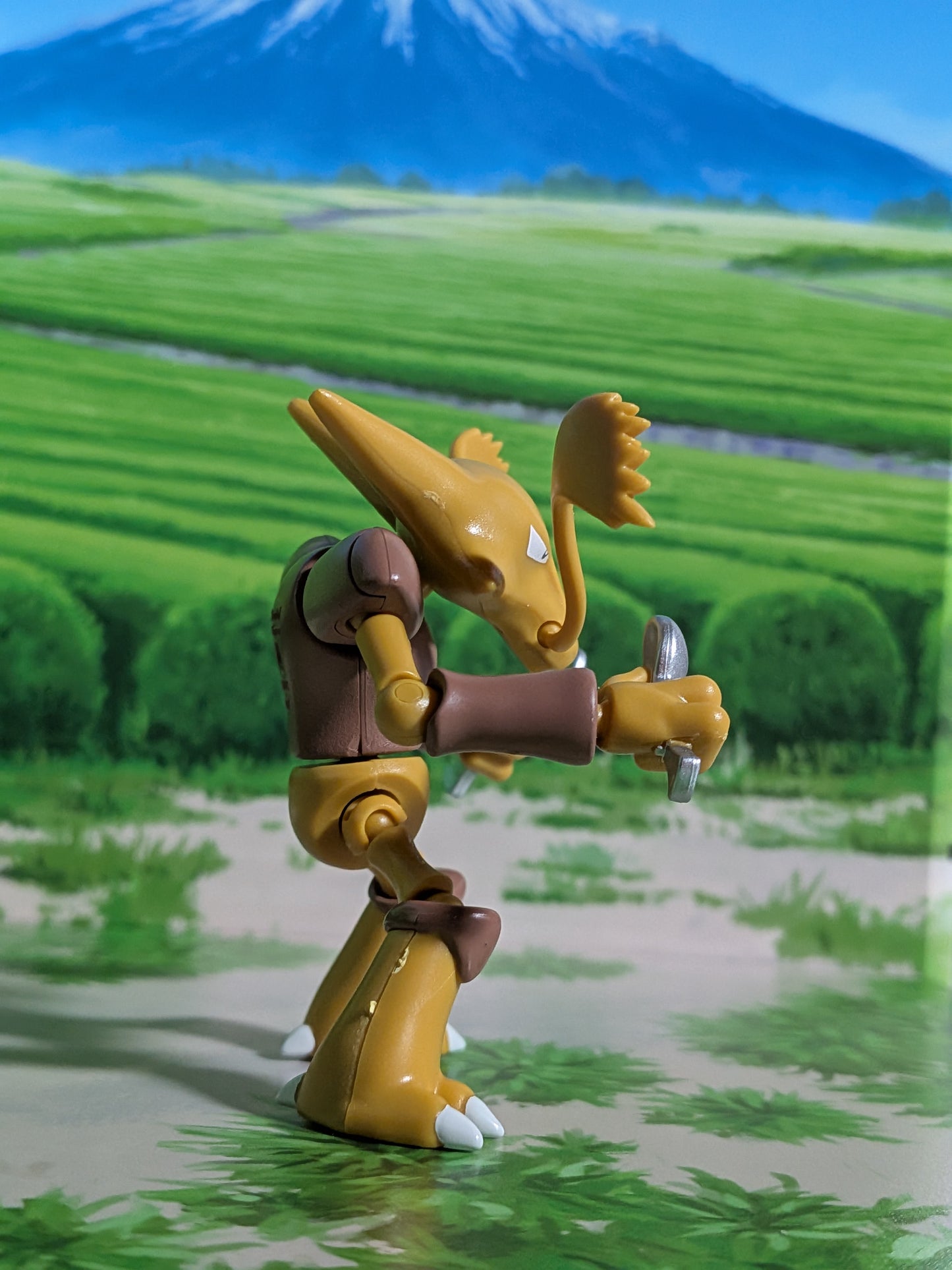 SHODO Pokémon 7 - Alakazam | Alakazam (Figurine articulée + Accessoire)