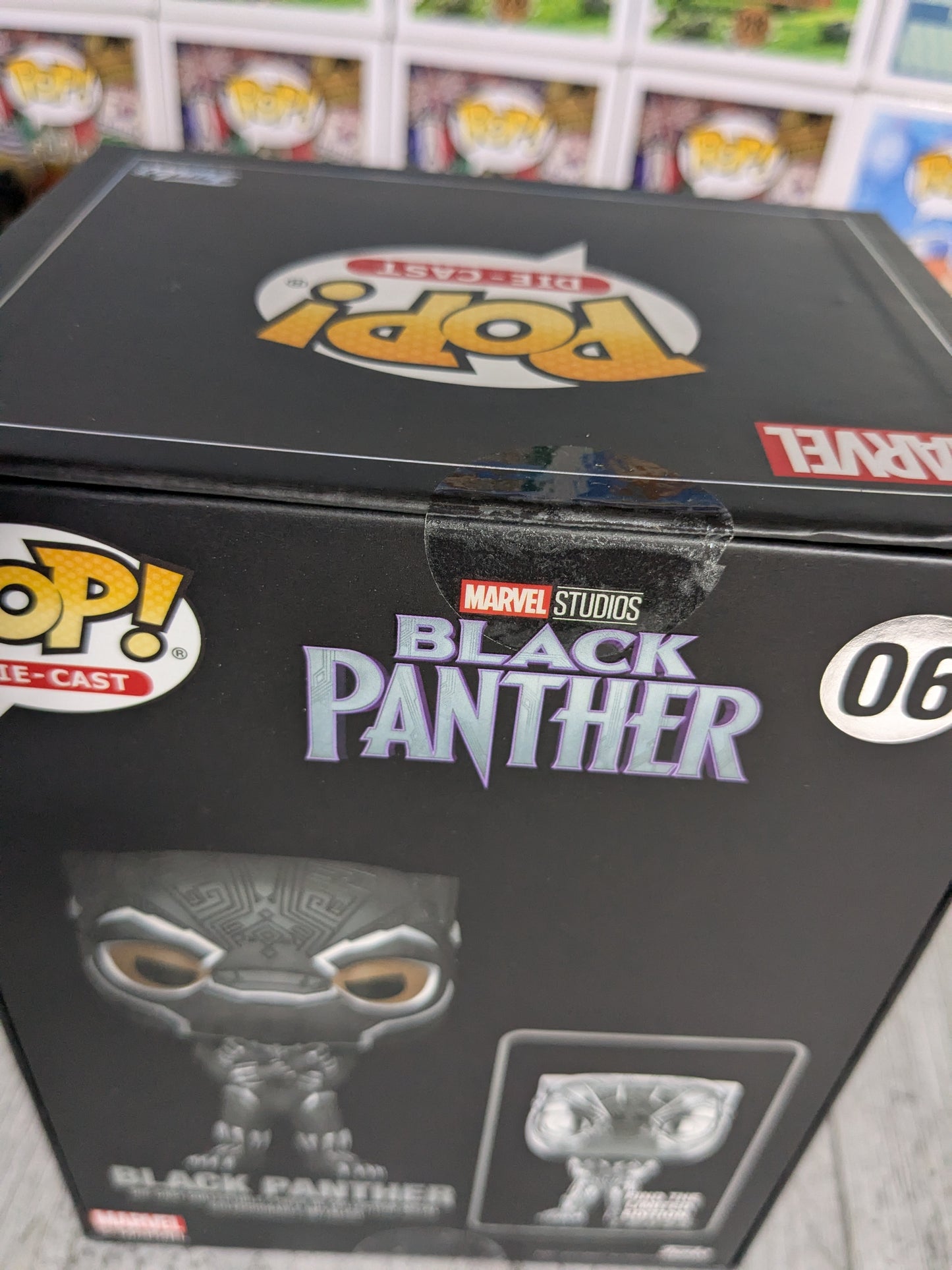 Funko pop 06 - Black Panther Die-Cast