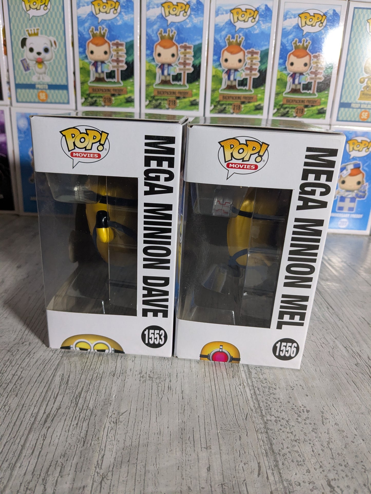 Funko pop Despicable Me 4 - Mega Minion Dave & Mega Minion Mel (Bundle)