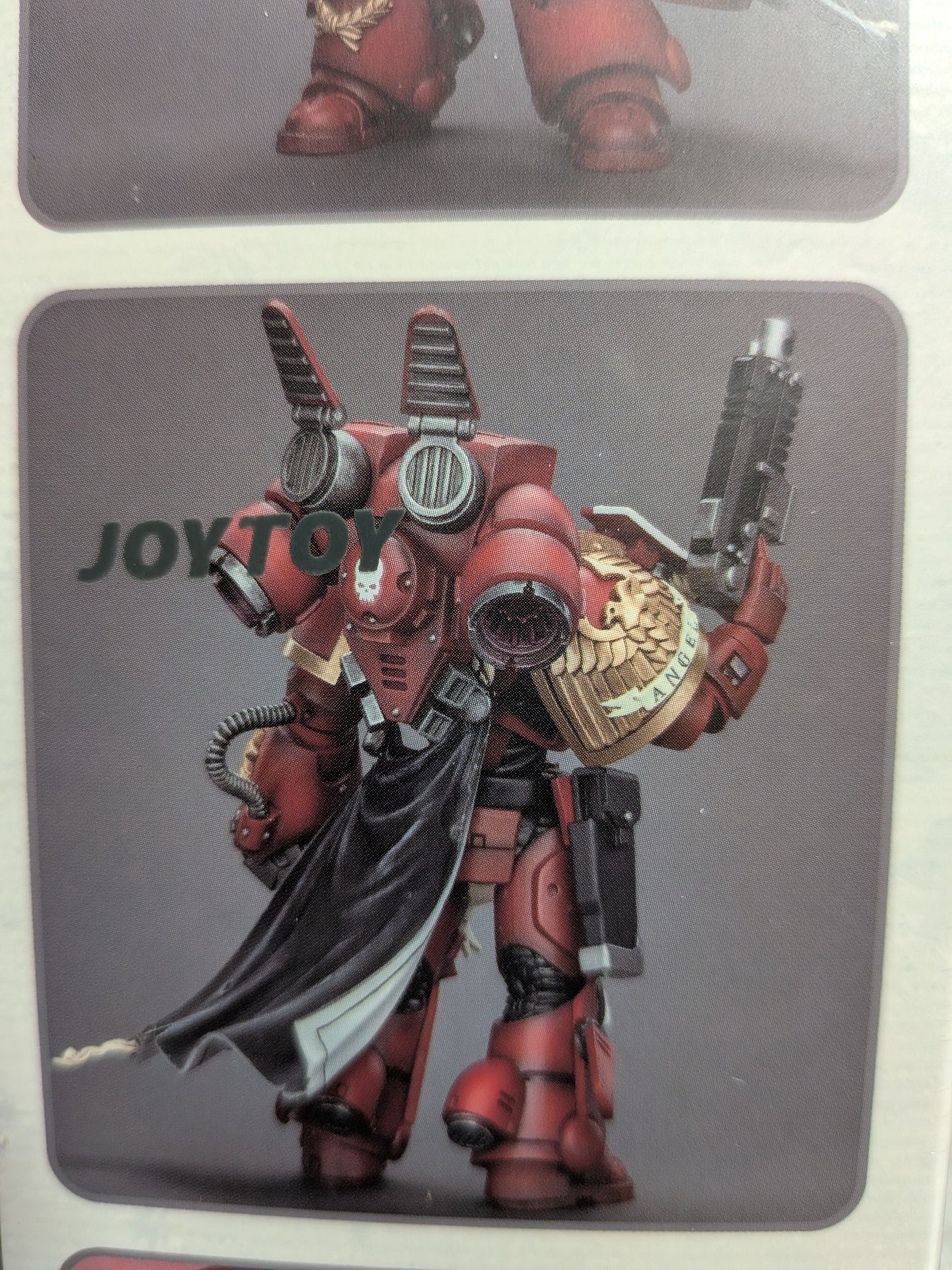 JoyToy Warhammer 40k - Blood Angels Captain mit Sprungmodul (12,2cm)