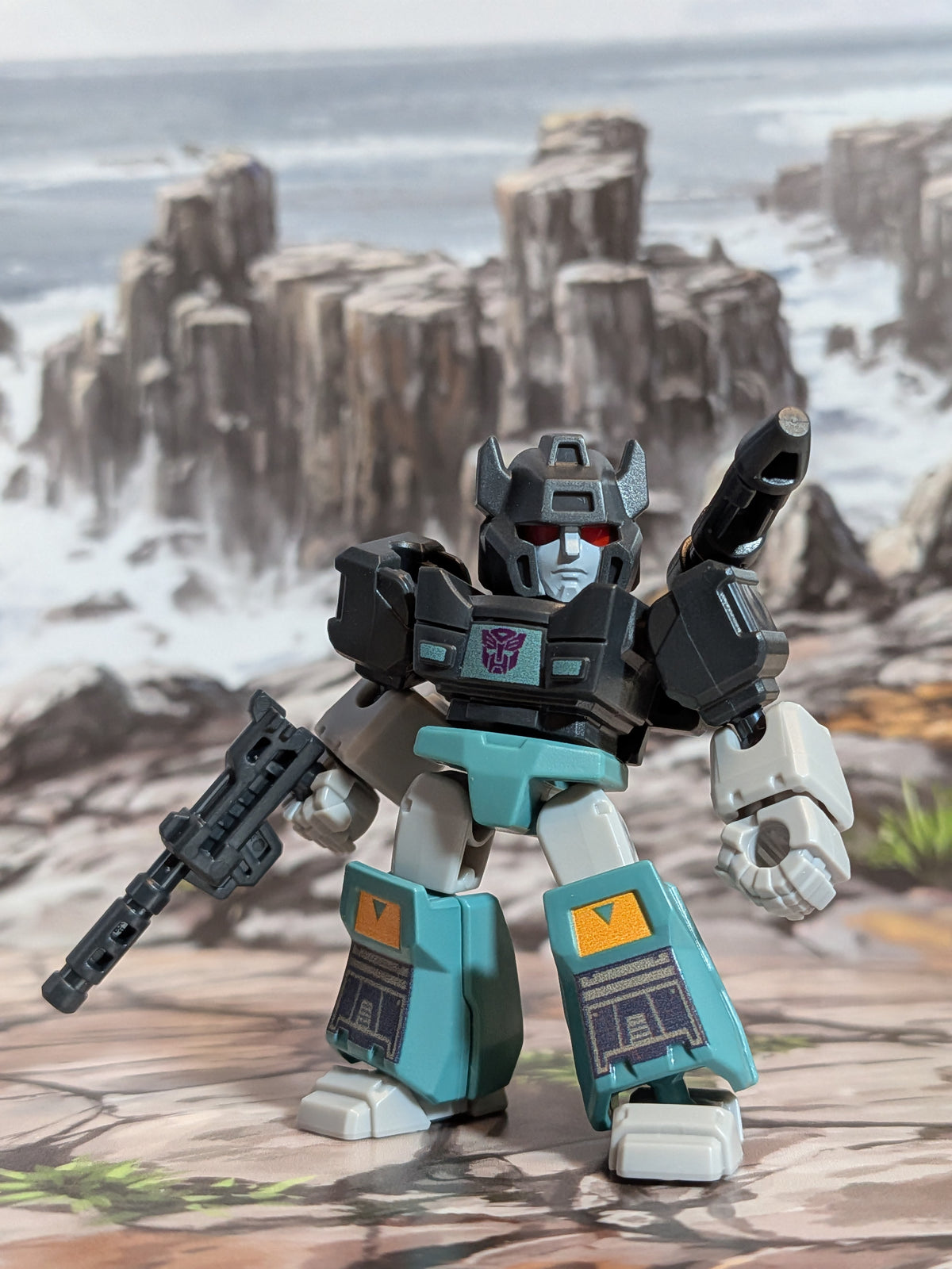 Blokees - Transformers Galaxy Shining (DV01) - SG-Sideswipe (~4-6cm)