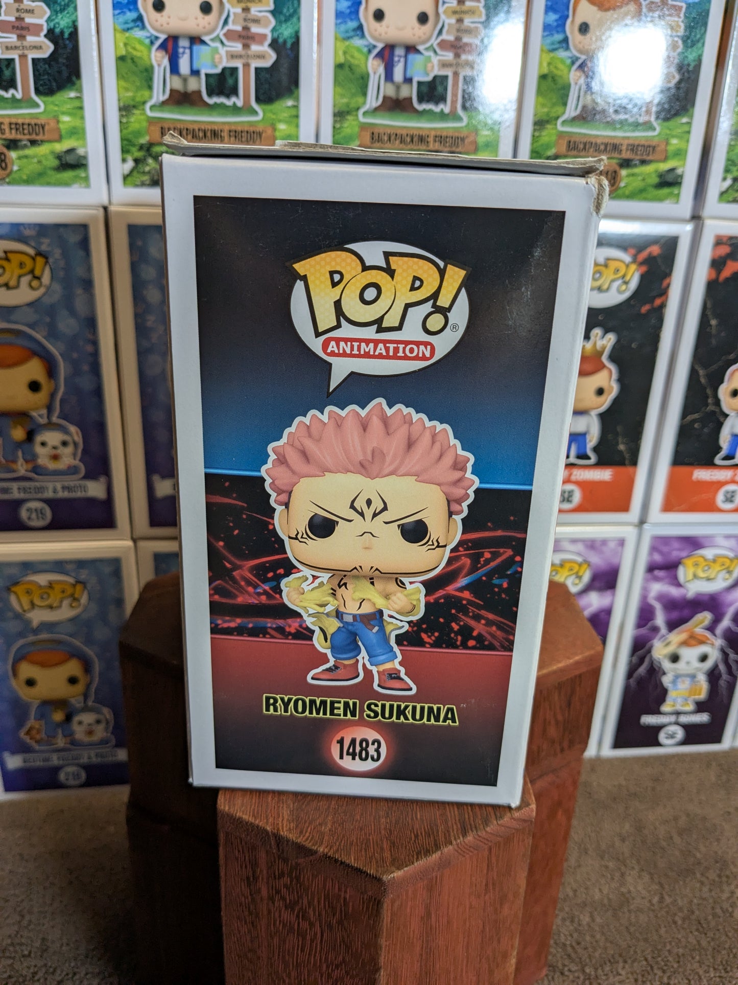 Funko pop 1483 : Ryomen Sukuna Tearing Shirt (Destroyed Box/Opened)