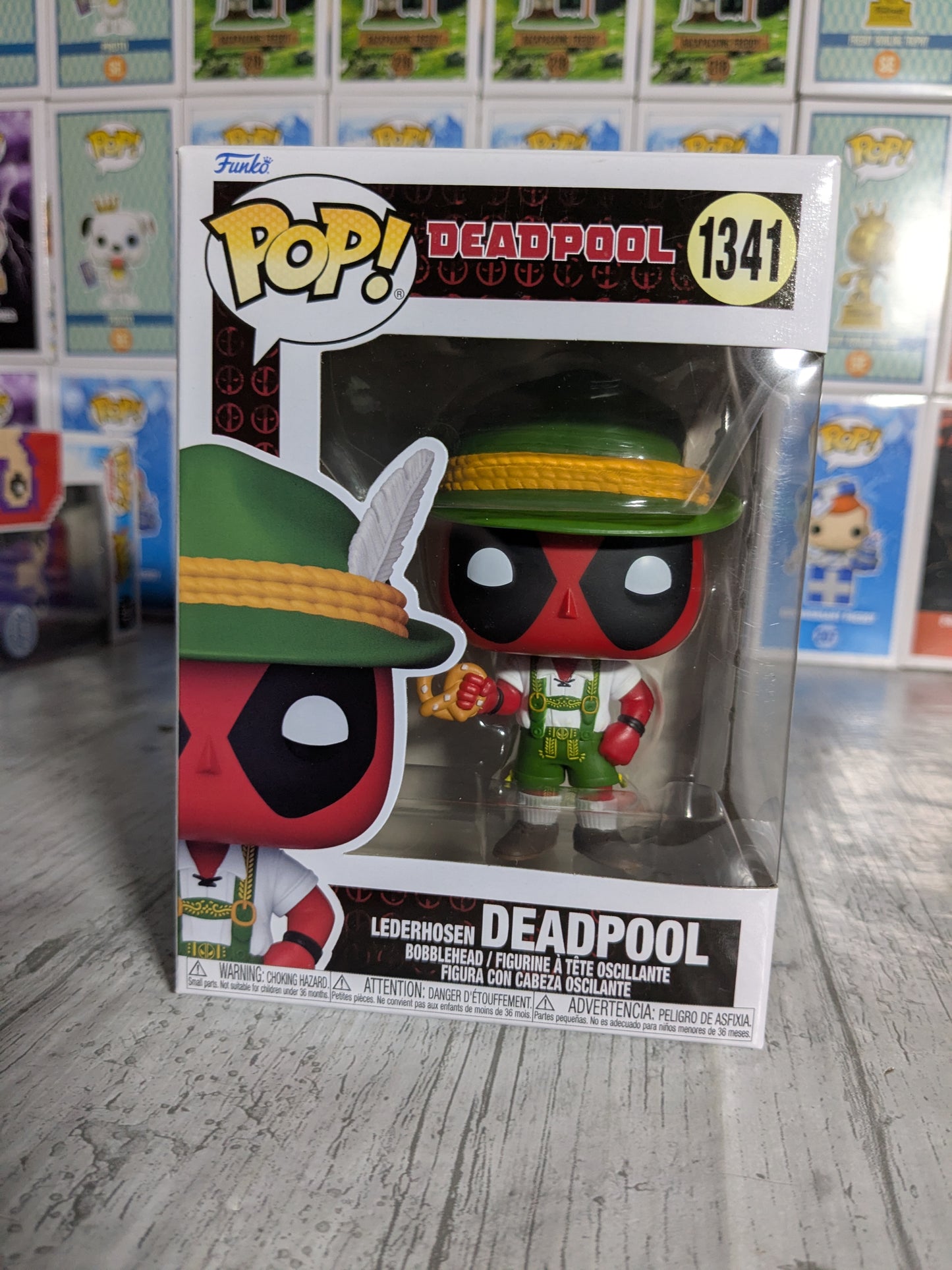 Funko pop 1341 : Lederhosen Deadpool (Opened)