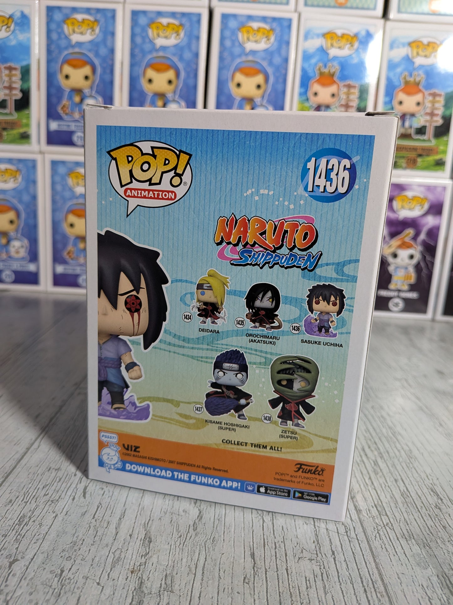 Funko Pop 1436: Sasuke Uchiha (Glow)