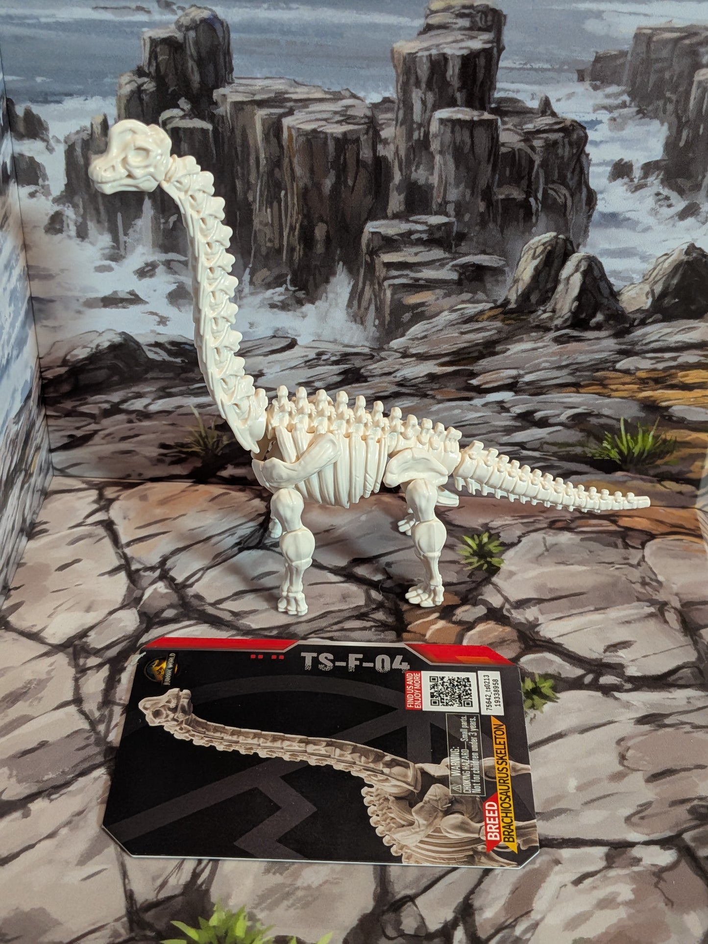 Blokees - Jurassic World Terraventure Ts02 - Brachiosaurus Skeleton (~9cm)
