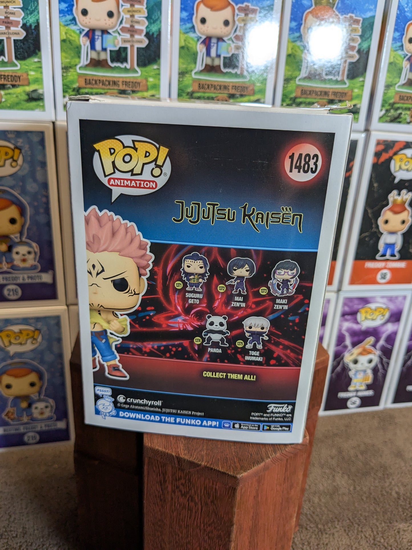 Funko pop 1483 : Ryomen Sukuna Tearing Shirt (Destroyed Box/Opened)