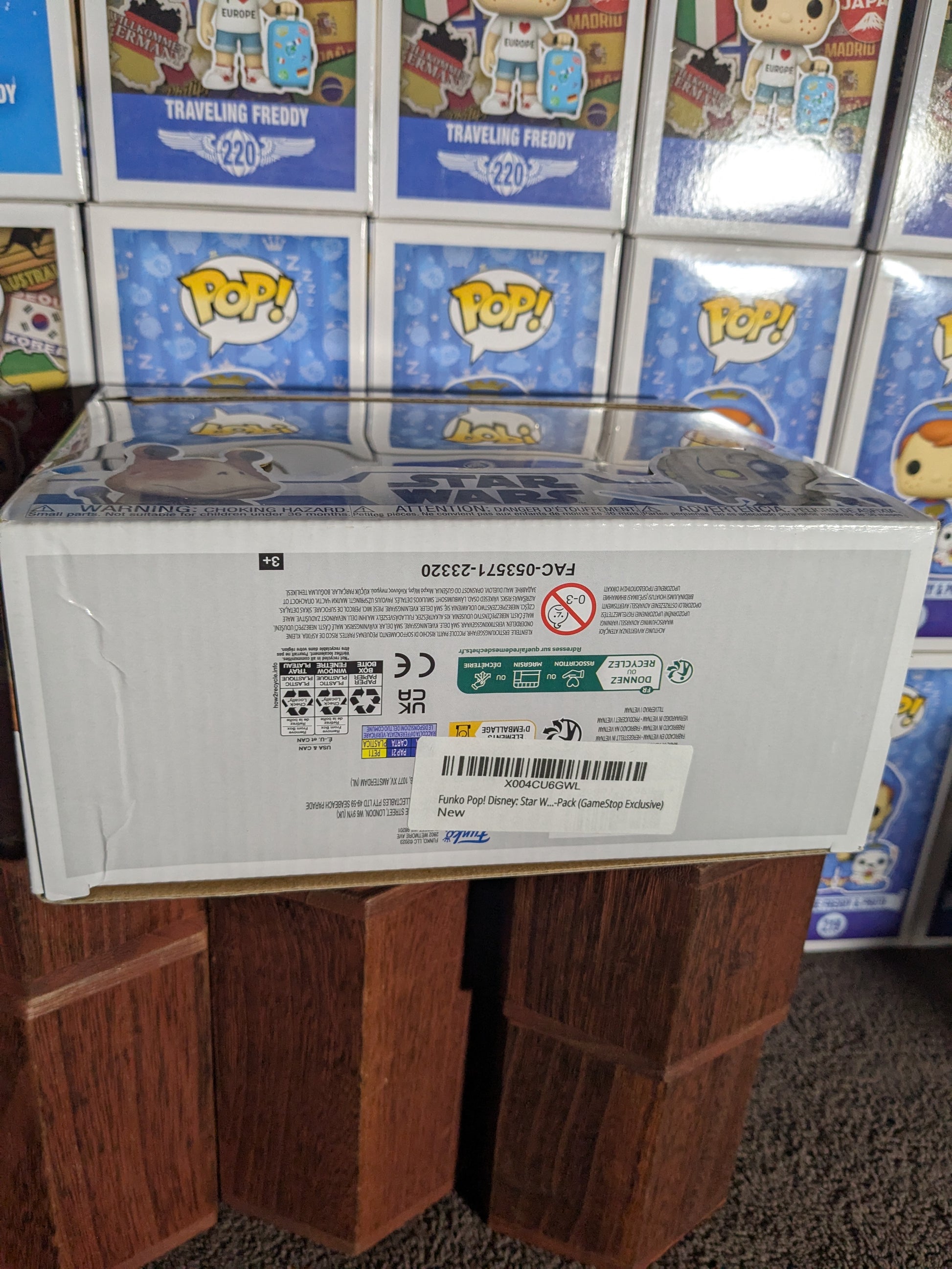 Funko pop : Jar Jar Binks vs General Grievous (GameStop/Damaged Box) - CapyToys