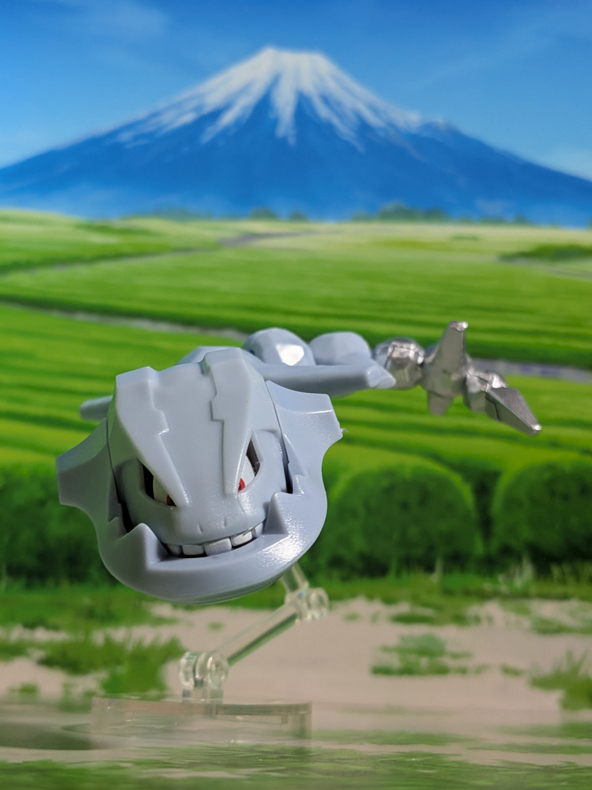 SHODO Pokémon 5 - Steelix | Steelix (Figurine + Accessoire)