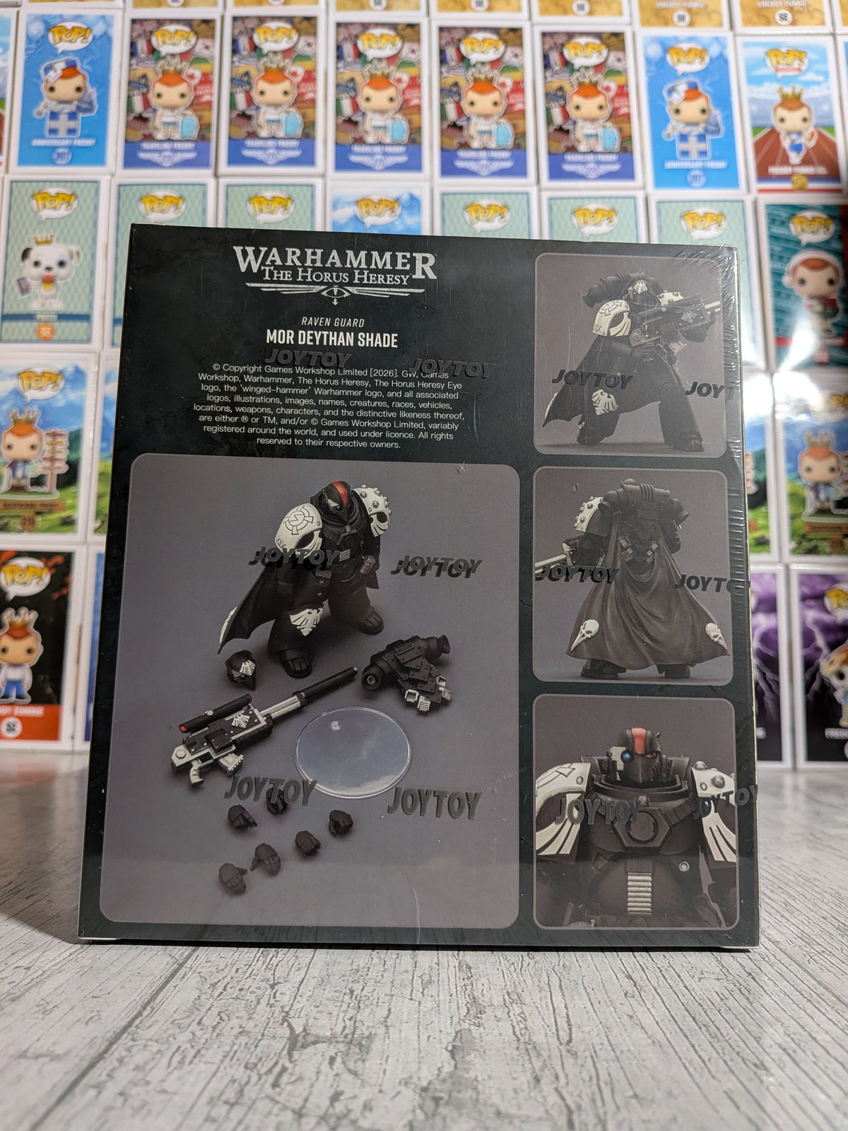 JoyToy Warhammer The Horus Heresy - Raven Guard Mor Deythan Shade (12.3cm)