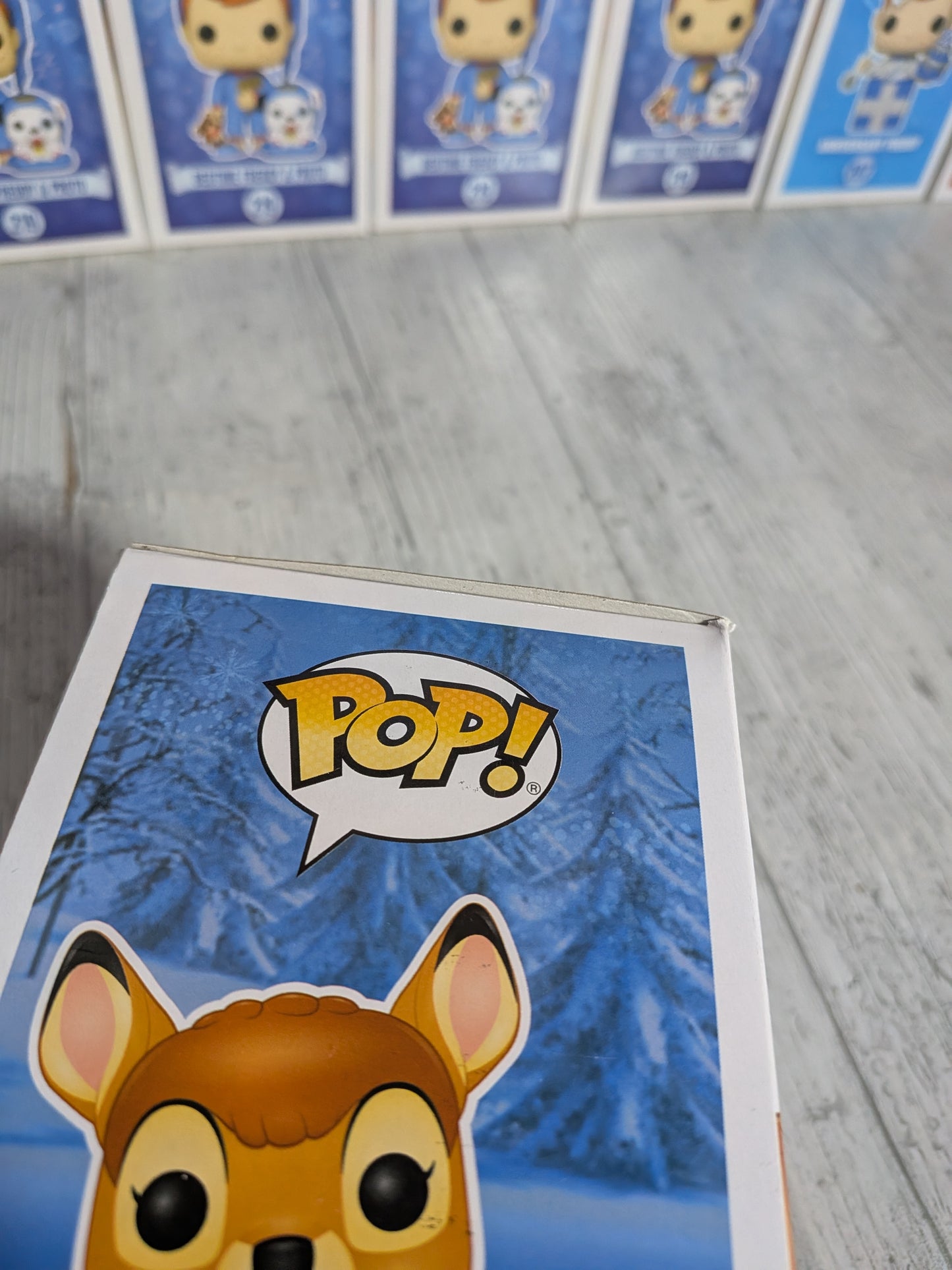 Funko Pop Disney #351 - Bambi (Funko x Loungefly/3000 Stück/Beflockt/Beschädigte Box)