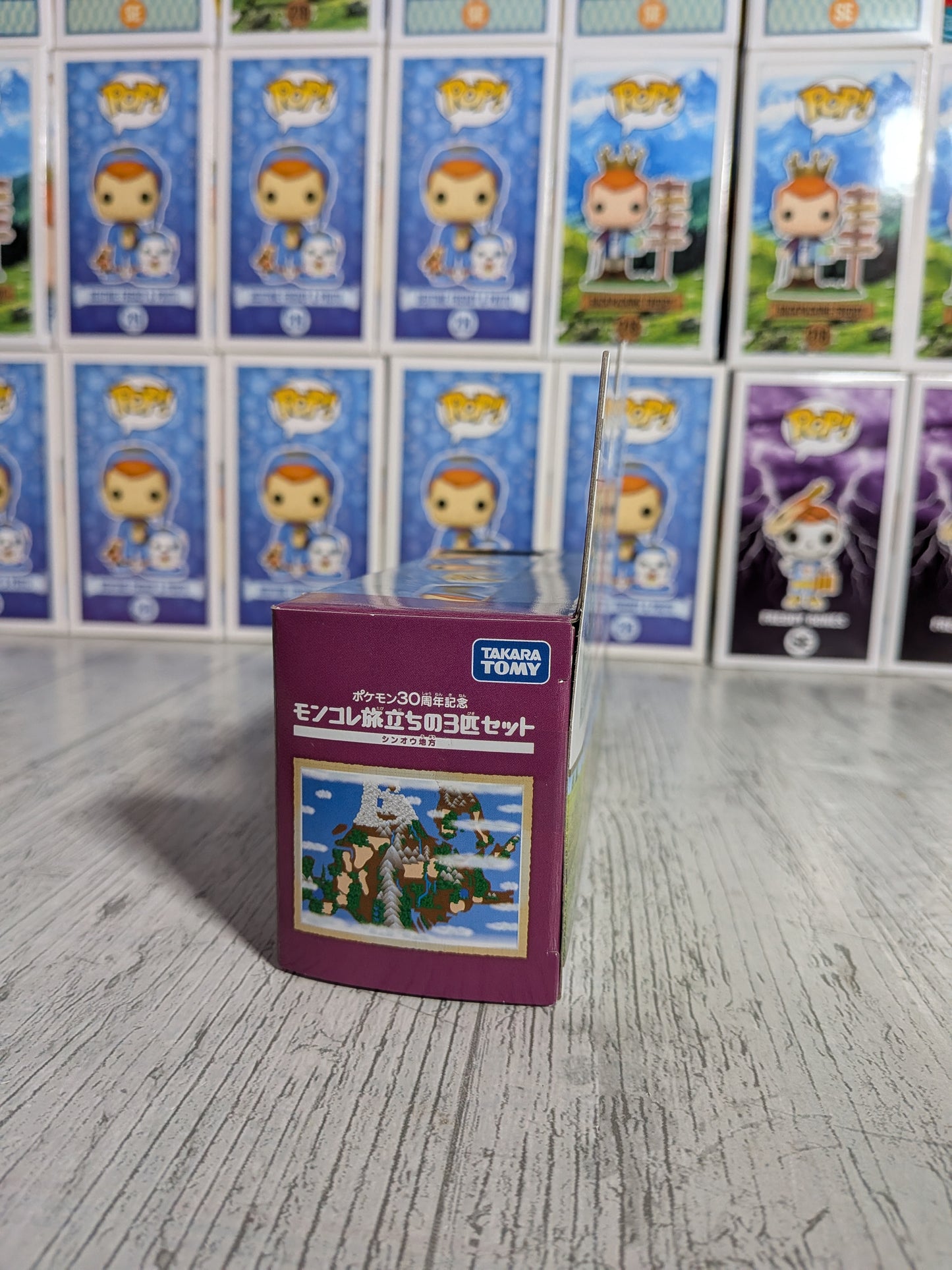 Pack MonColle Takara Tomy - Starters Sinnoh | Exclusivité Pokémon Center - Journey Trio Set