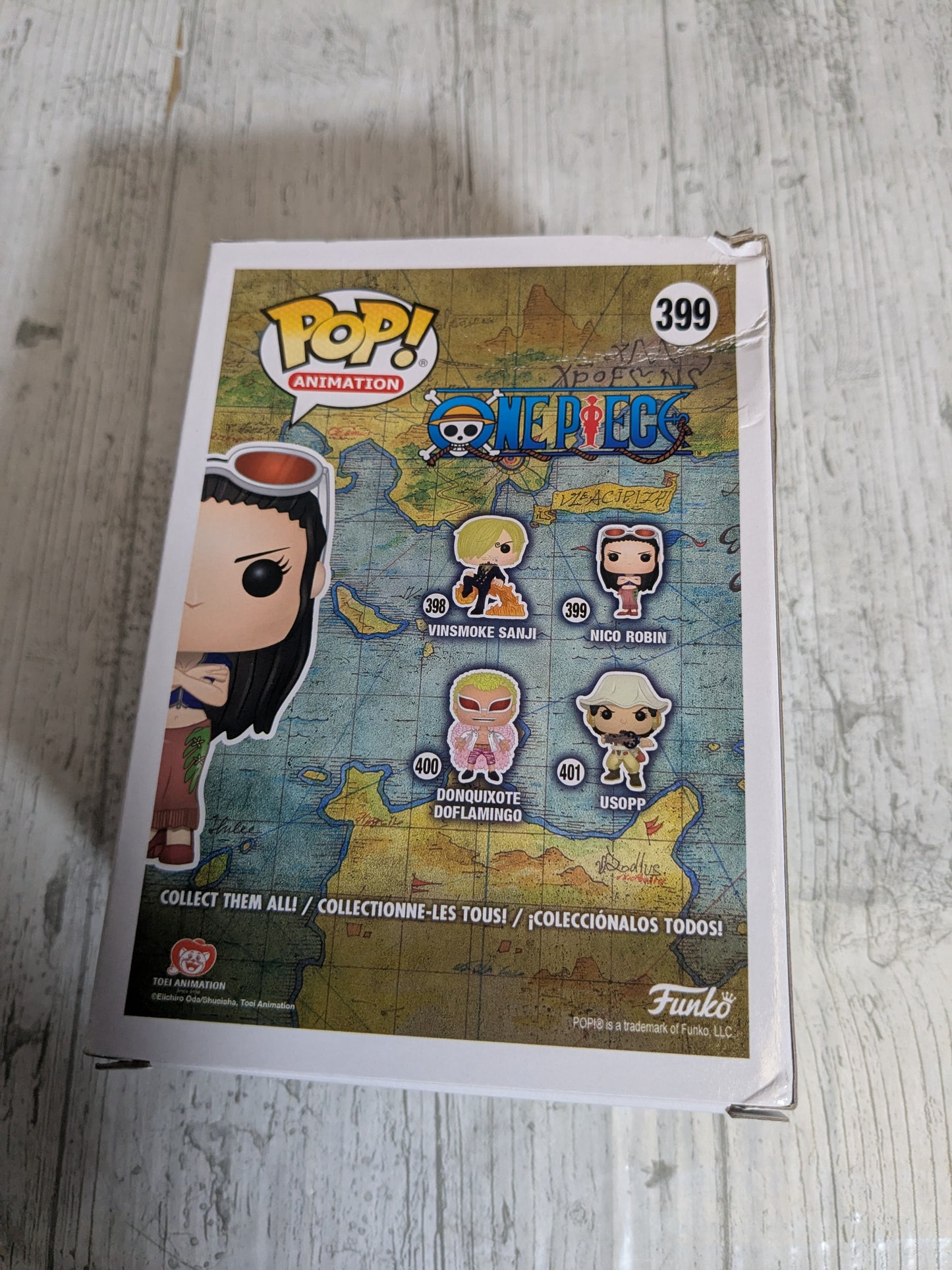 Funko pop 399 : Nico Robin (Opened/Damaged Box)