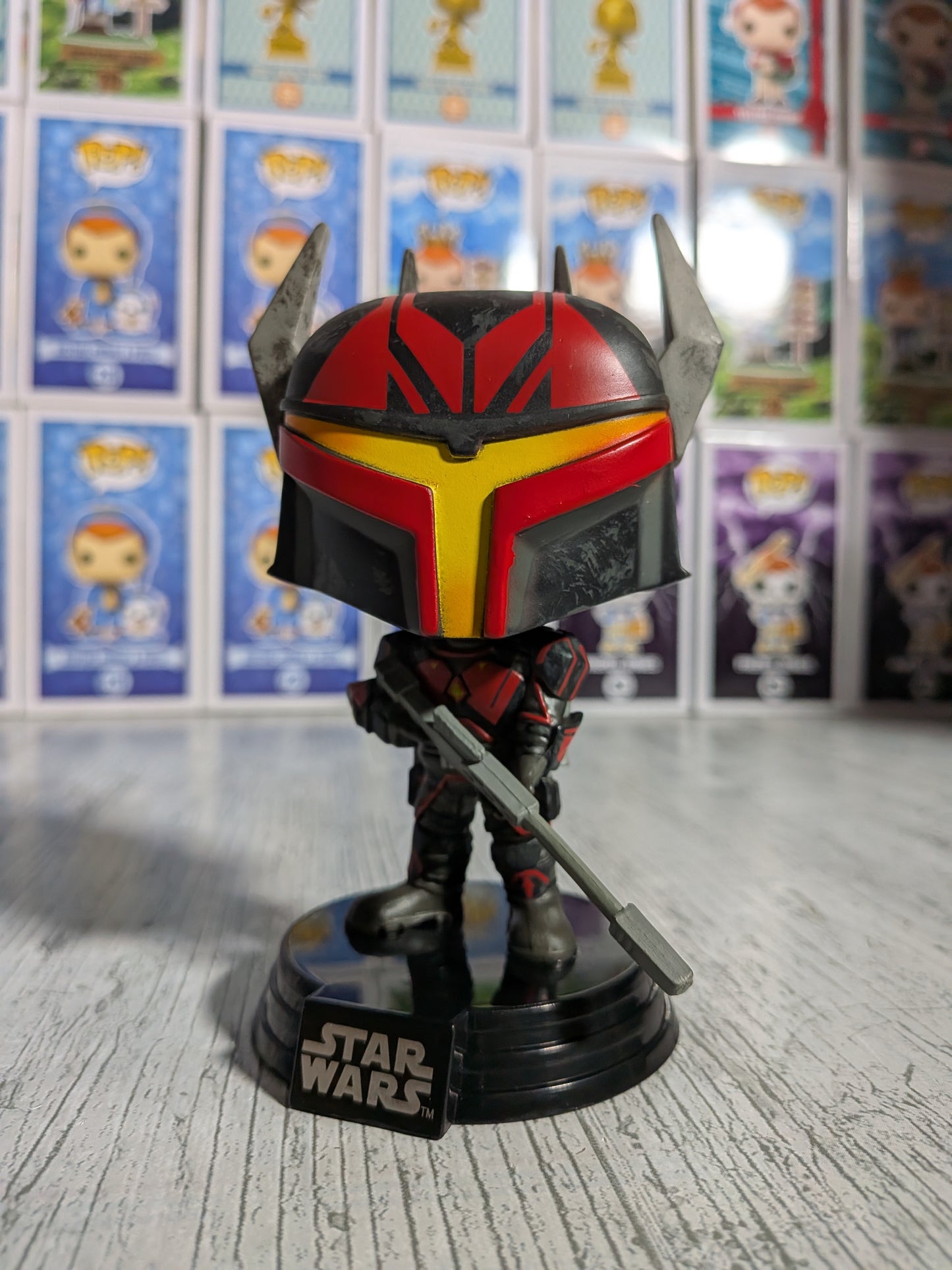 Funko Pop Star Wars - Darth Maul &amp; Gar Saxon (Leuchtend/Beschädigte Verpackung/Geöffnet)