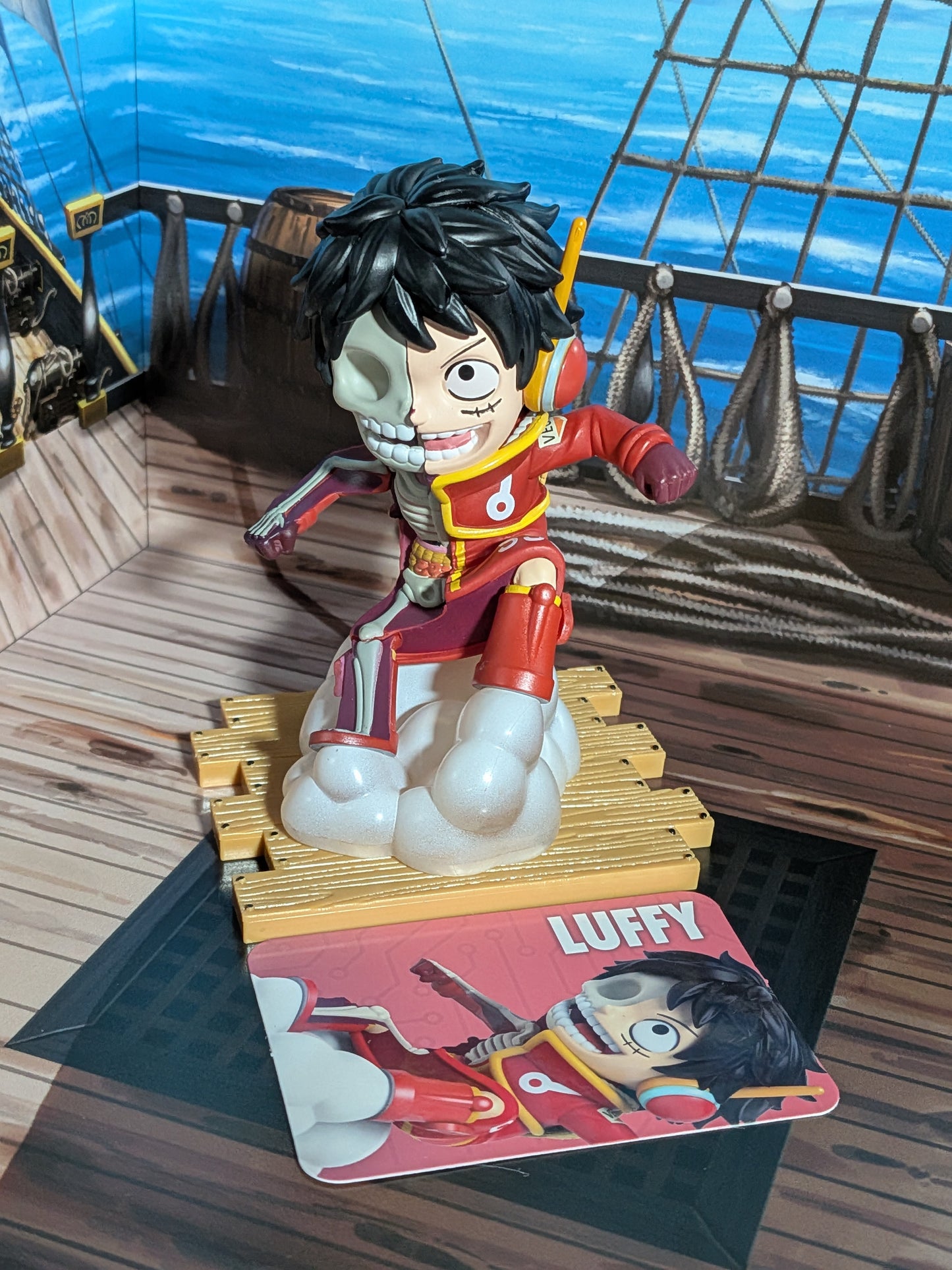 Mighty Jaxx - One Piece XXRAY - Egghead Arc Series Part 1 - Monkey D. Luffy (~10cm)