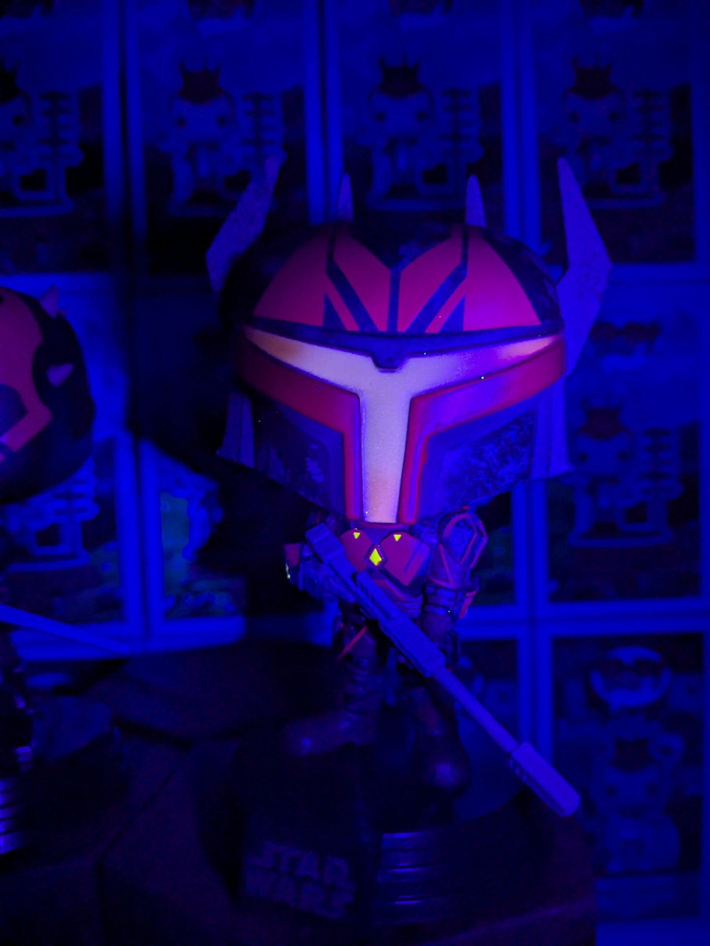 Funko pop : Darth Maul & Gar Saxon (Glow/Damaged Box/Opened)