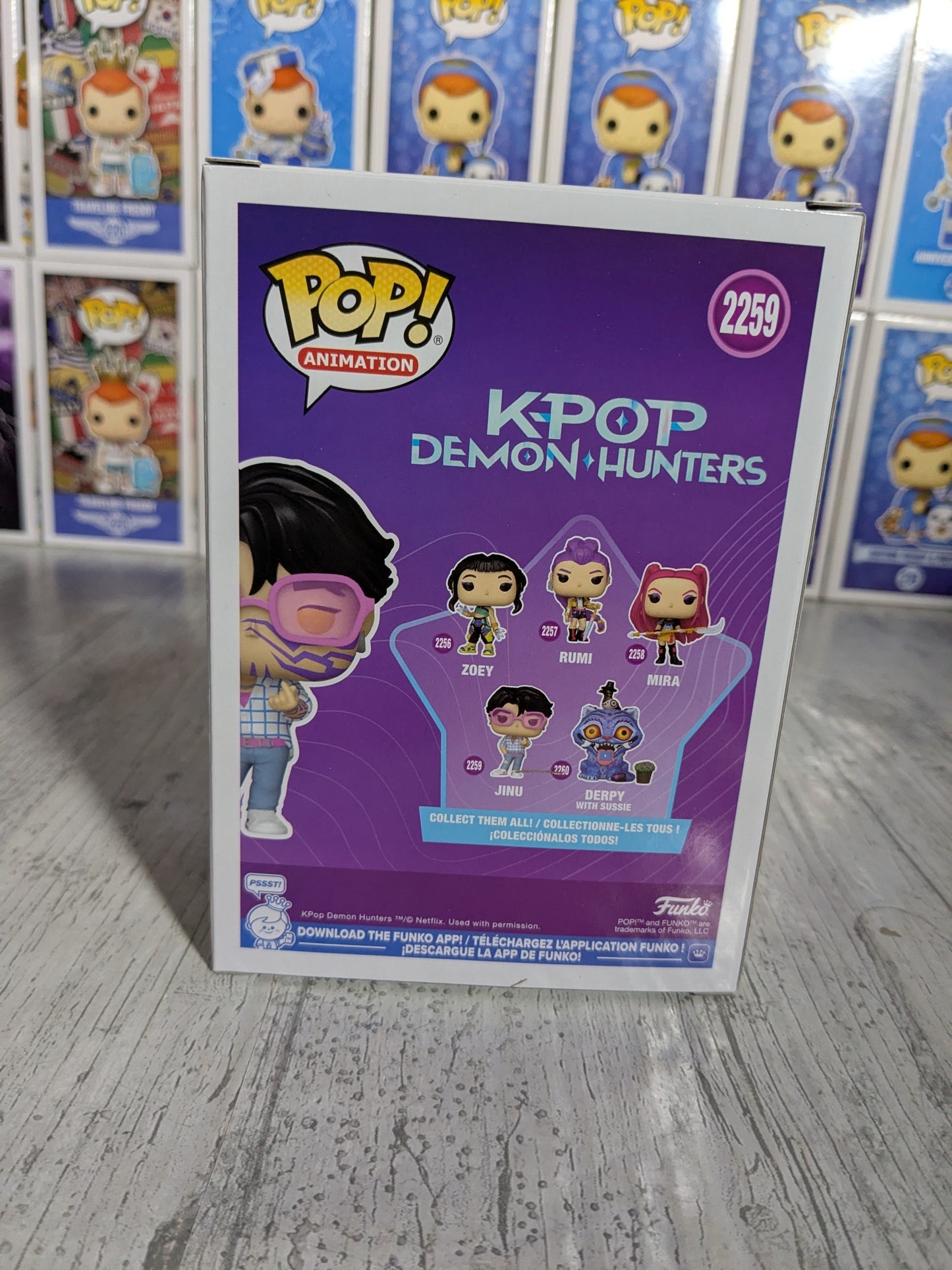 Funko pop K-Pop Demon Hunters #2259 - Jinu with Patterns (Chase)