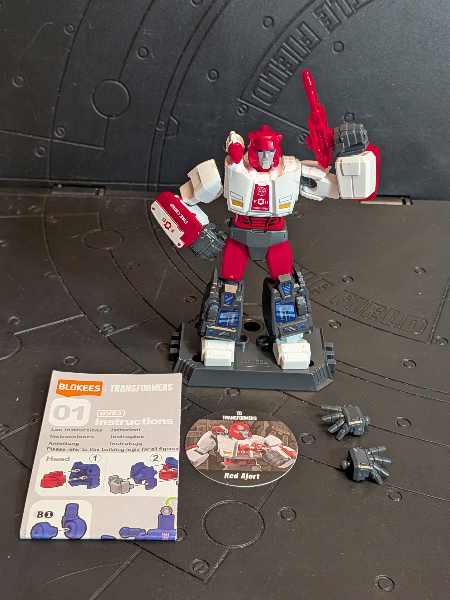 Blokees - Transformers Galaxy Version 03 - Red Alert (~10-12cm)